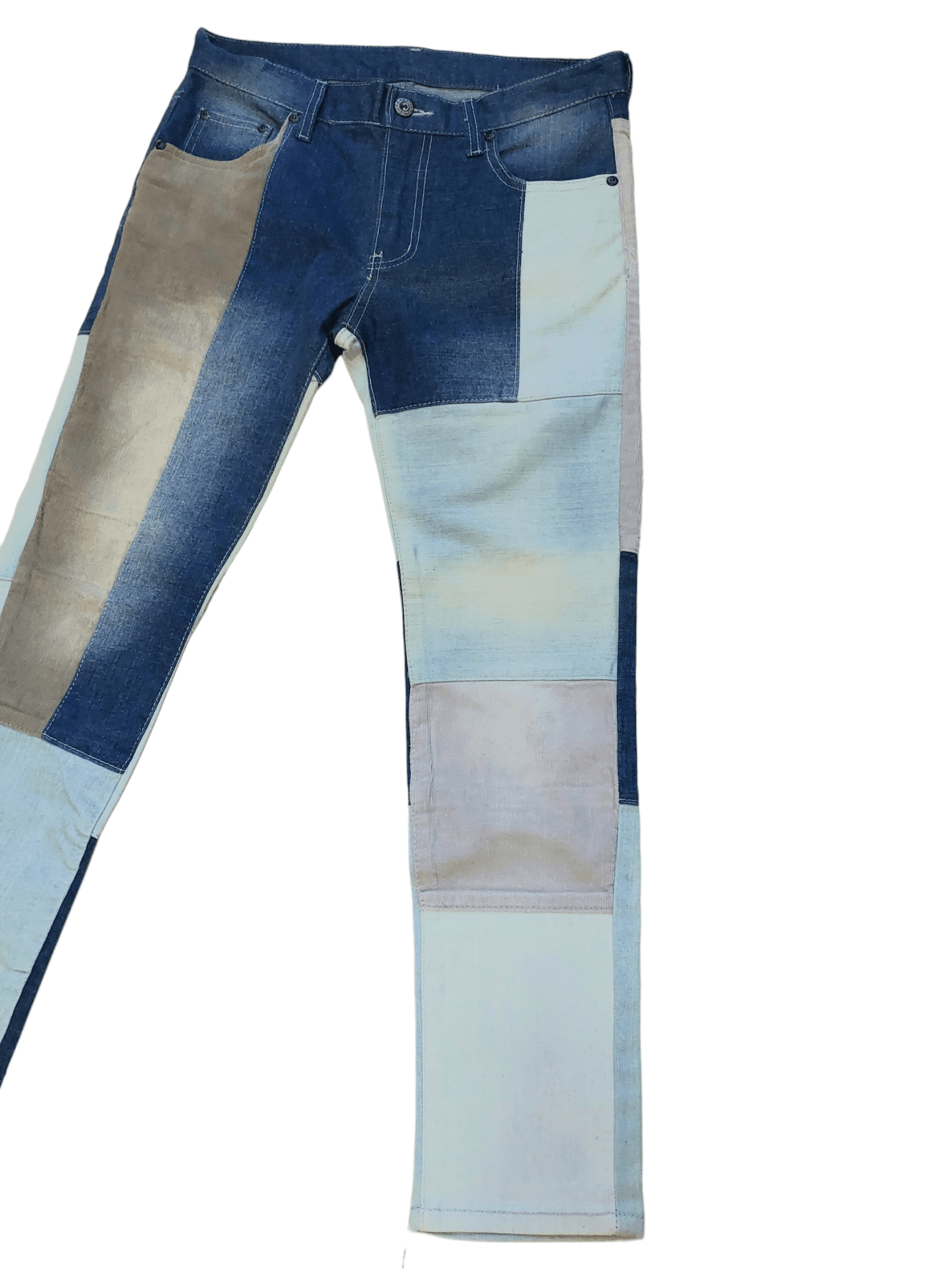 Vintage Vintage Japanese Patchwork Denim Size US 32 / EU 48 - 7 Thumbnail