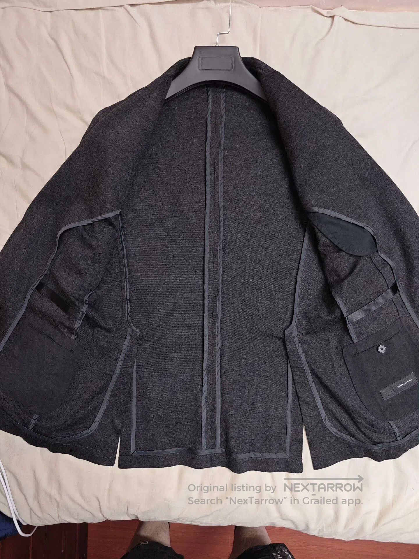 Japanese Brand Casual Unstructured Italian Blazer Jacket. Size US S / EU 44-46 / 1 - 9 Thumbnail