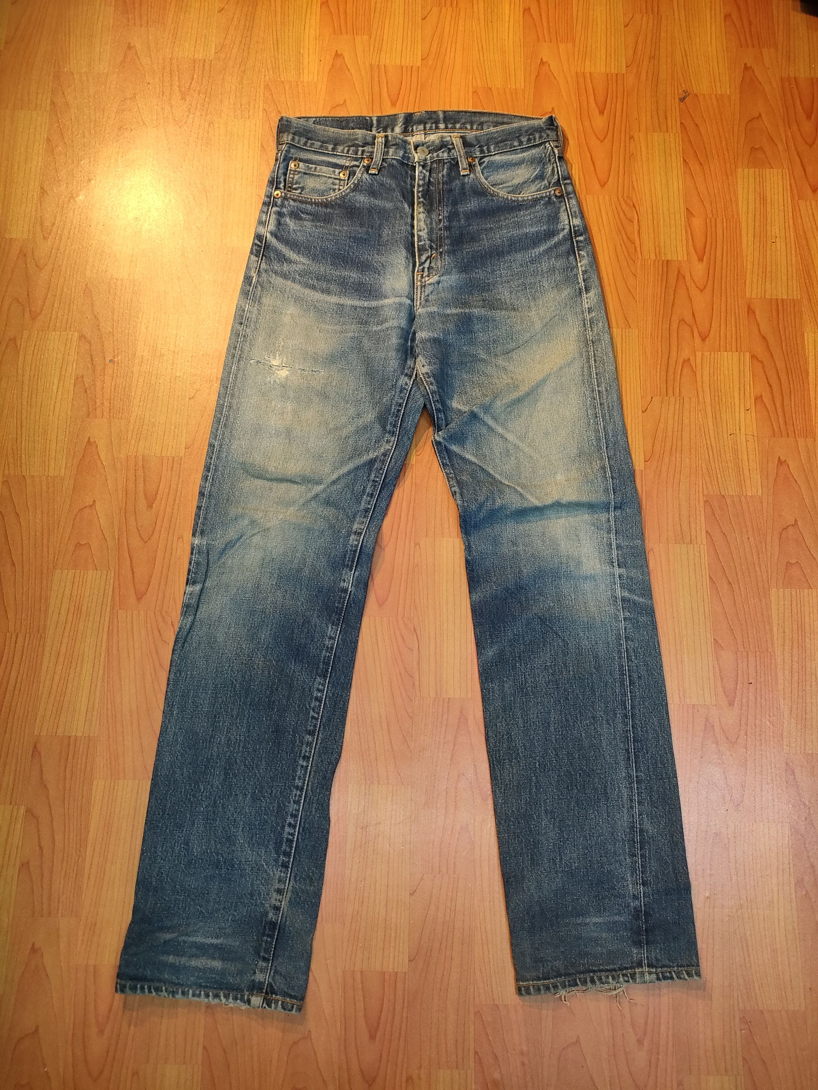 Levi's Vintage Clothing × Vintage Vintage Levi's 502 Selvedge Jeans Size US 30 / EU 46 - 1 Thumbnail