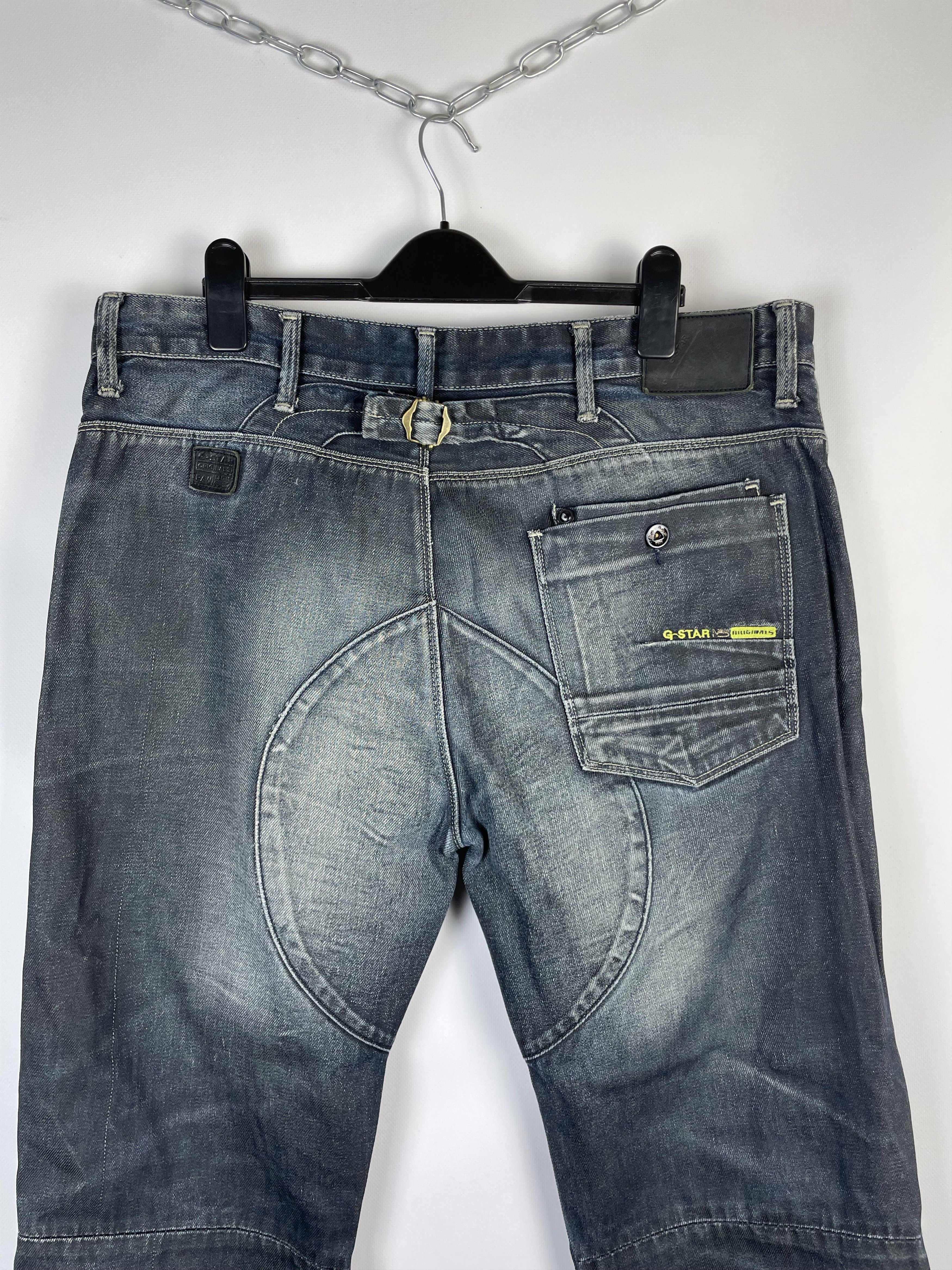 G-Star Vintage G-Star Raw Pants Double Knee Jeans Size US 36 / EU 52 - 3 Thumbnail