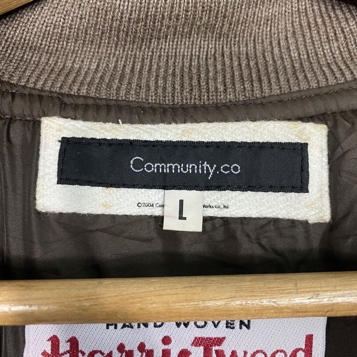 Harris Tweed Harris Tweed X community co bomber jacket Size US L / EU 52-54 / 3 - 16 Thumbnail