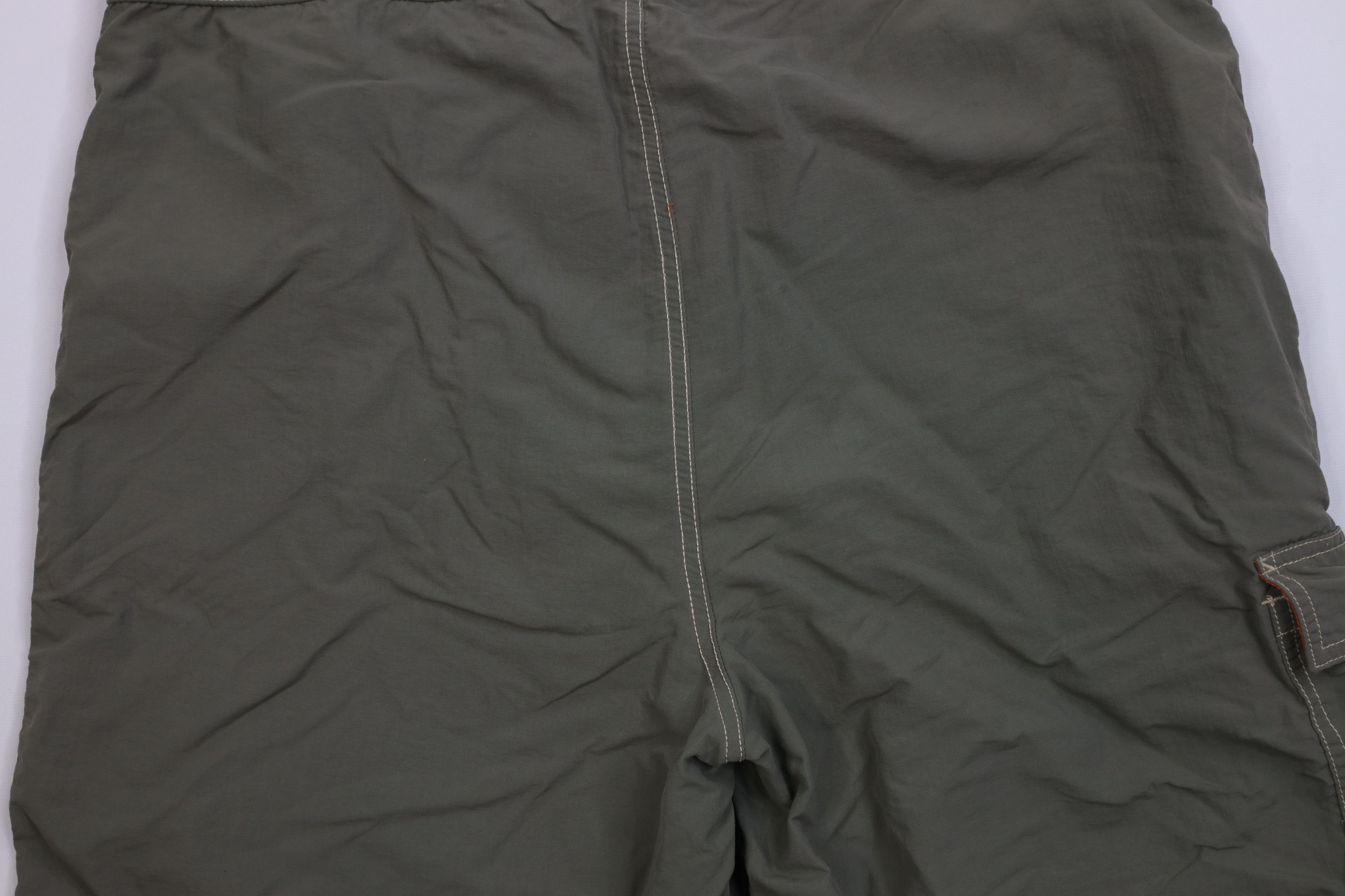 Polo Ralph Lauren Vintage 90s Ralph Lauren Lined Swim Trunks Shorts Olive Size US 34 / EU 50 - 11 Thumbnail