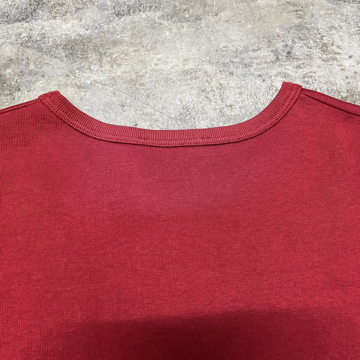 A.P.C. Vintage A.P.C Plain Inner Red Colour Shirt Size XS / US 0-2 / IT 36-38 - 11 Thumbnail
