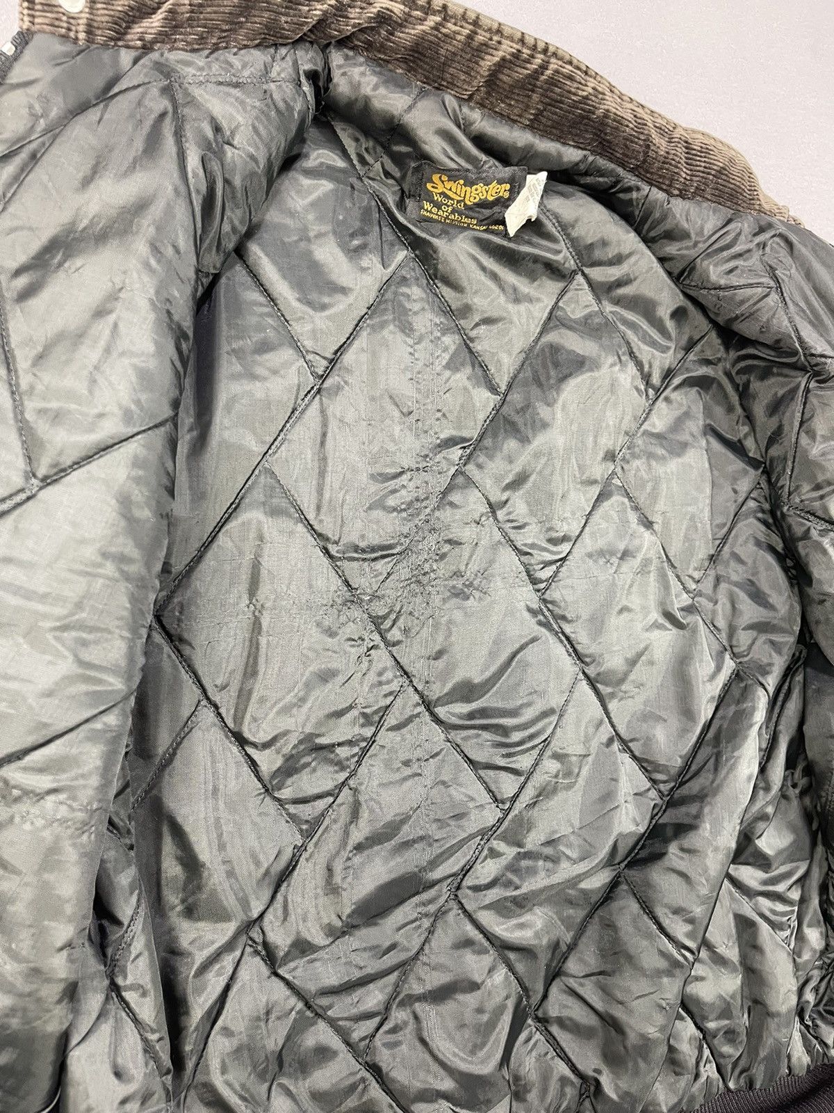 Vintage Vintage 80s Swingster SKOAL BANDIT Racing Corduroy Jacket Size US S / EU 44-46 / 1 - 10 Thumbnail