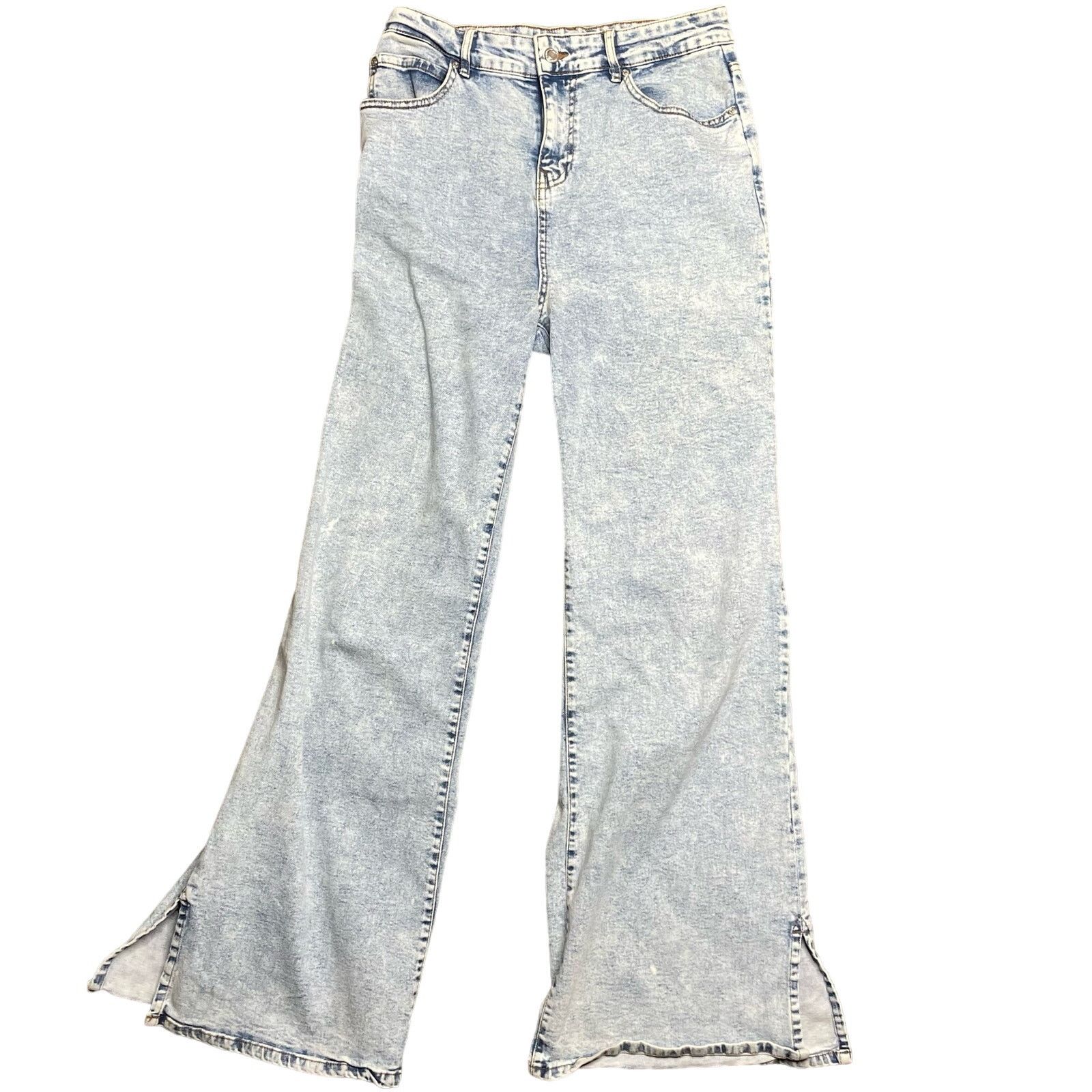 Kohl's So High Rise Wide Leg Jeans Size 30" / US 8 / IT 44 - 1 Thumbnail