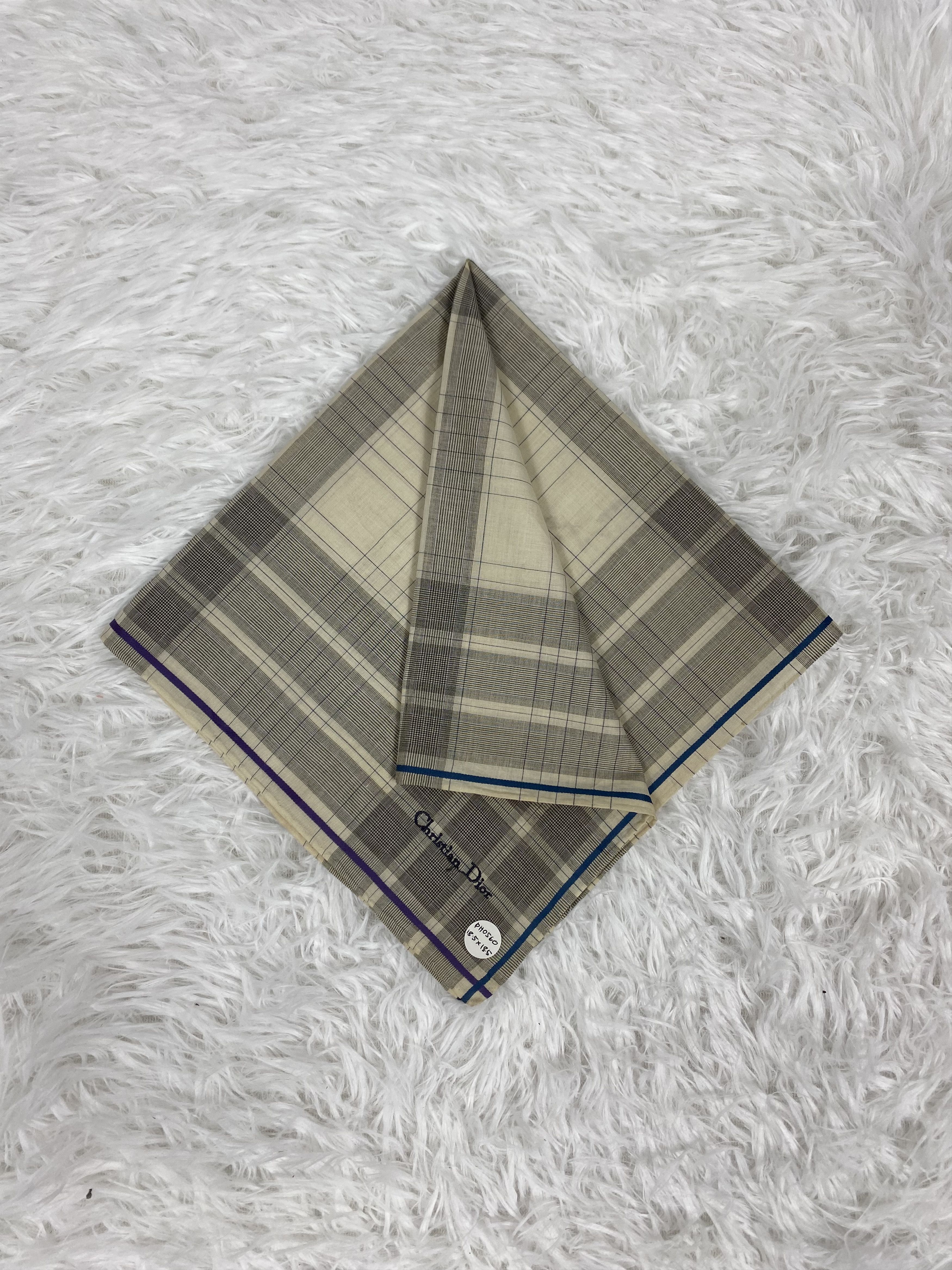 Vintage Vintage Christian Dior Handkerchief Neckerchief PH0540 Size ONE SIZE - 1 Thumbnail