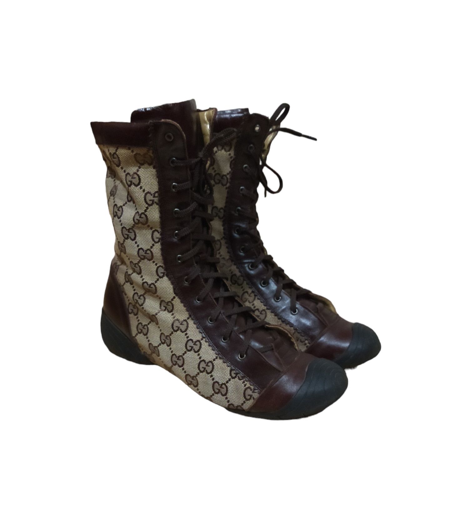 Custommade Brown boots, style gucci Size US 9 / IT 39 - 2 Thumbnail