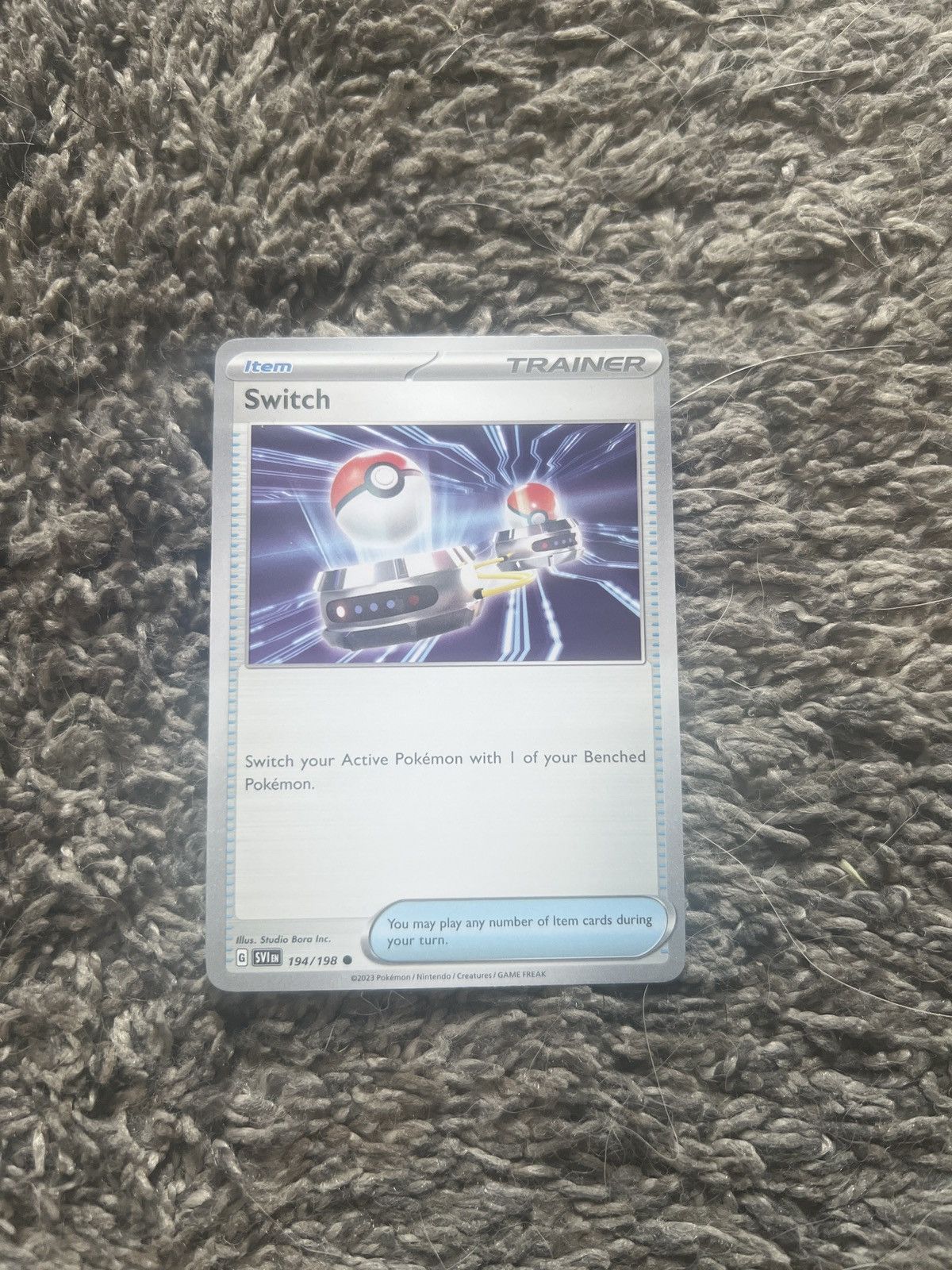 Pokemon 2023 Pokémon Switch Card Size ONE SIZE - 1 Thumbnail