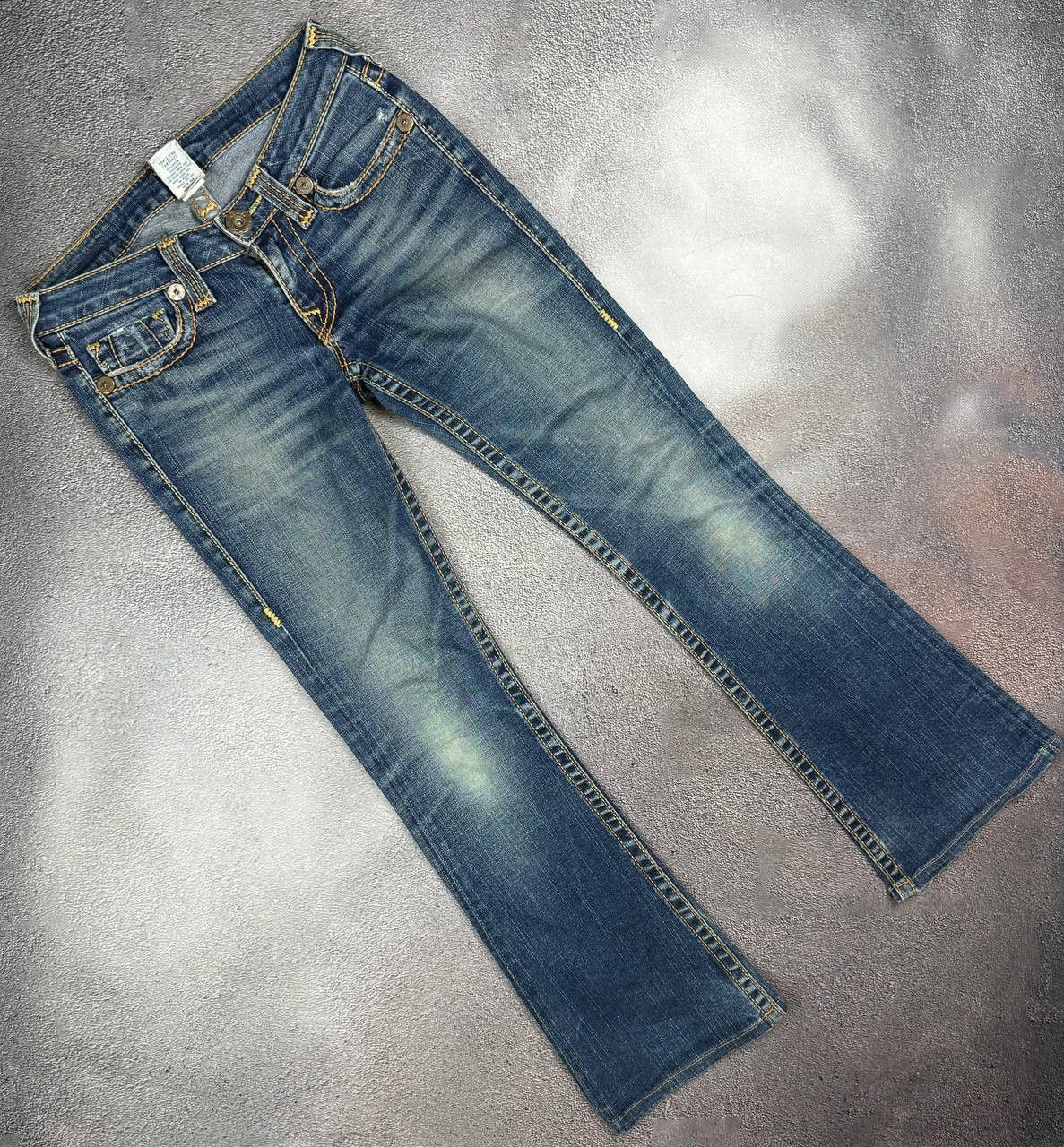 Other True Religion vintage USA Low Rise Super Flare jeans Size 28" / US 6 / IT 42 - 1 Thumbnail