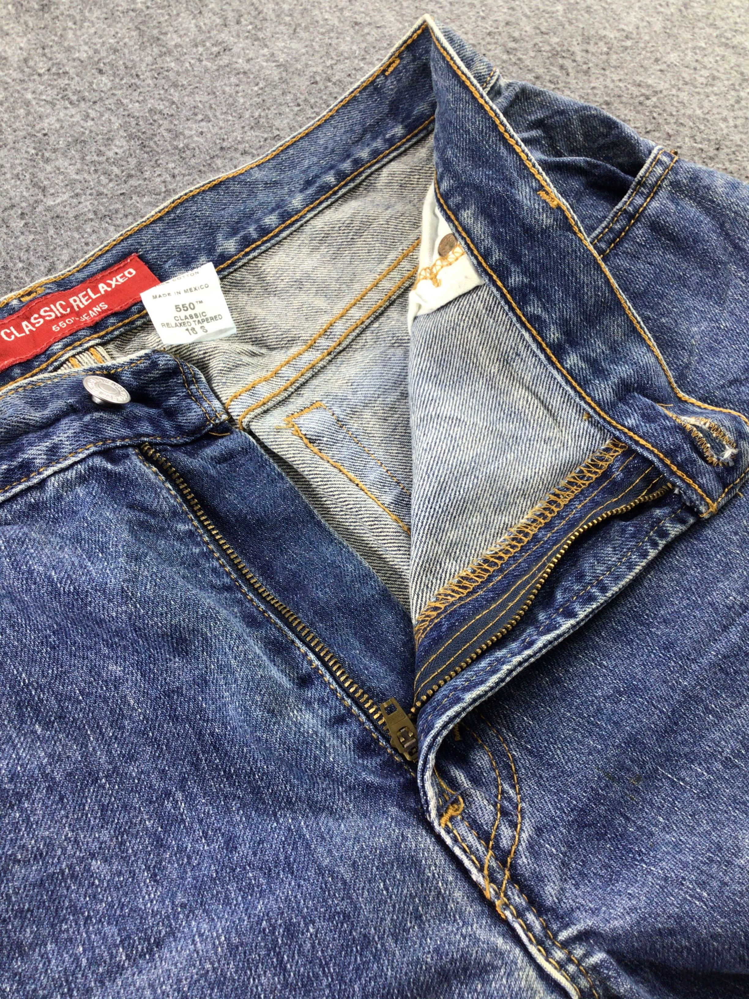 Levi's Vintage Levis 550 Jeans-J660 Size US 36 / EU 52 - 7 Thumbnail