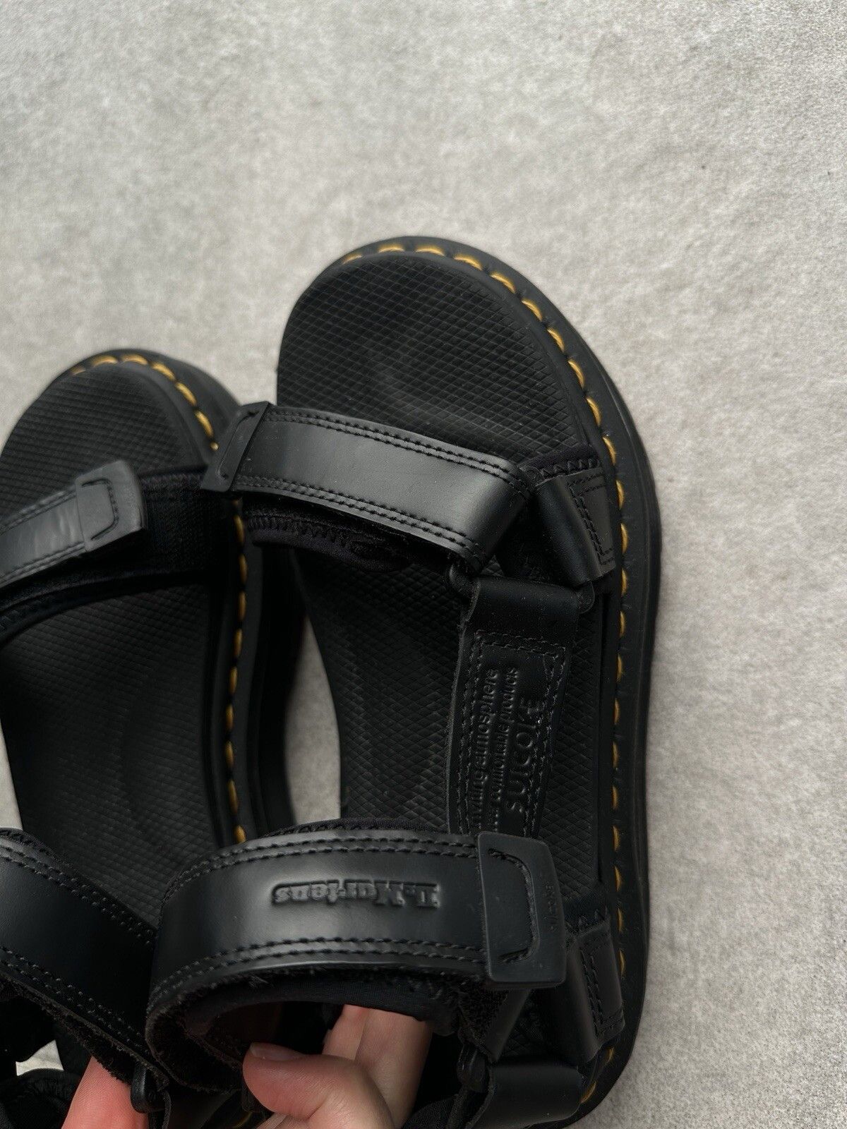 Dr. Martens × Suicoke Dr Martens Suicoke Dm Depa Platform Sandals Black Size US 7 / IT 37 - 4 Thumbnail