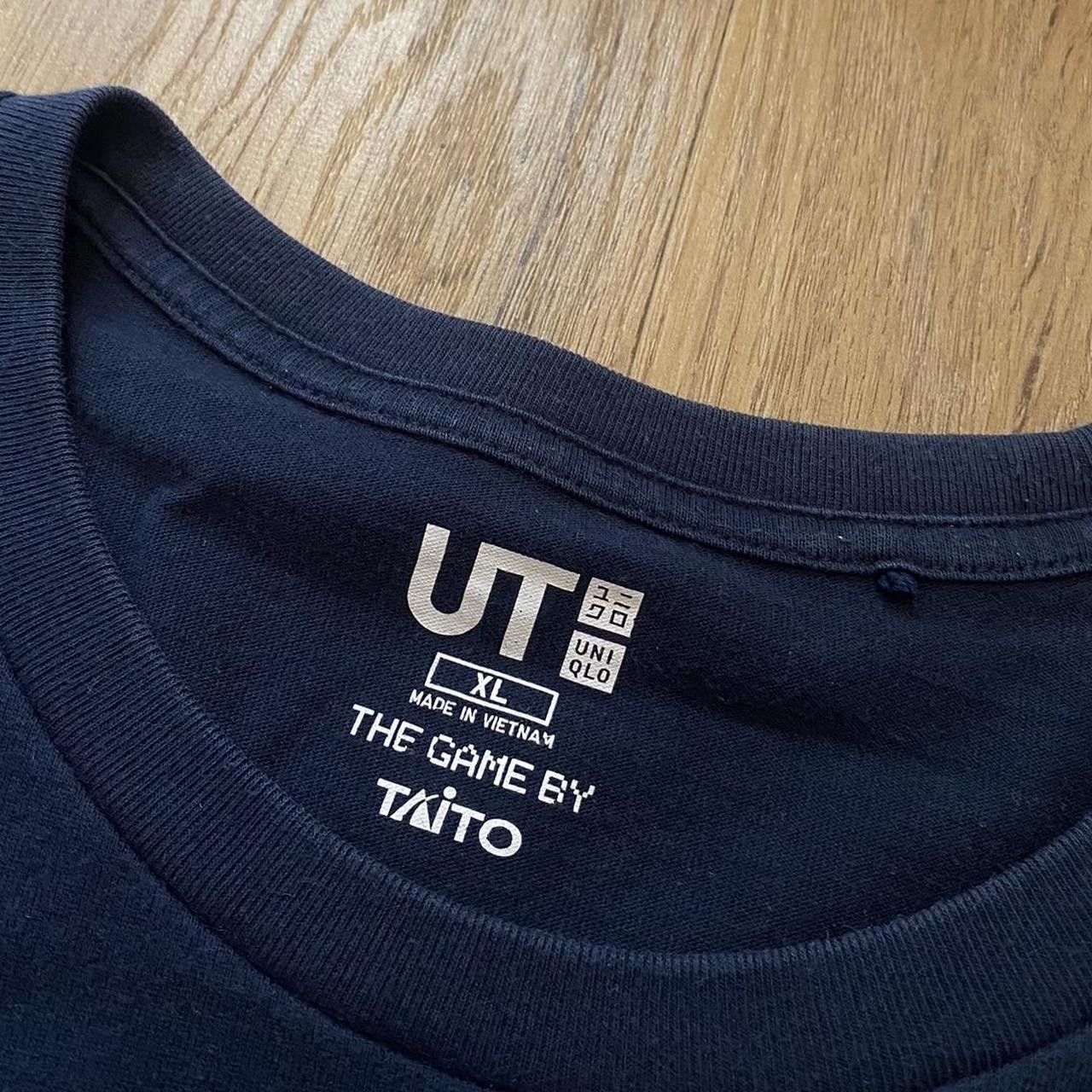 Uniqlo Navy UNIQLO Space Invaders graphic tee Size US XL / EU 56 / 4 - 4 Thumbnail