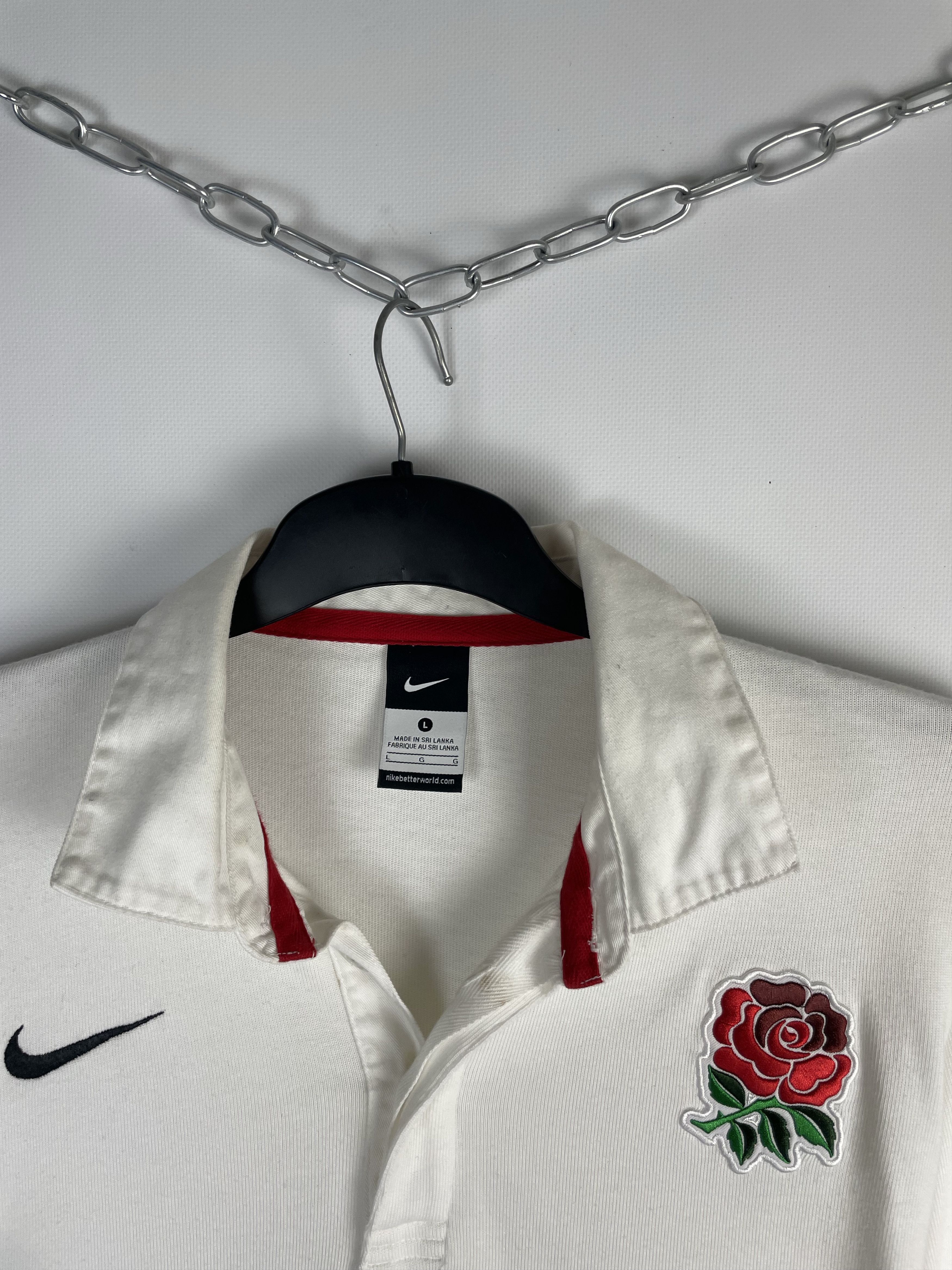 Nike Vintage England Rugby League Nike O2 Long-sleeve T-shirts Size US L / EU 52-54 / 3 - 6 Thumbnail