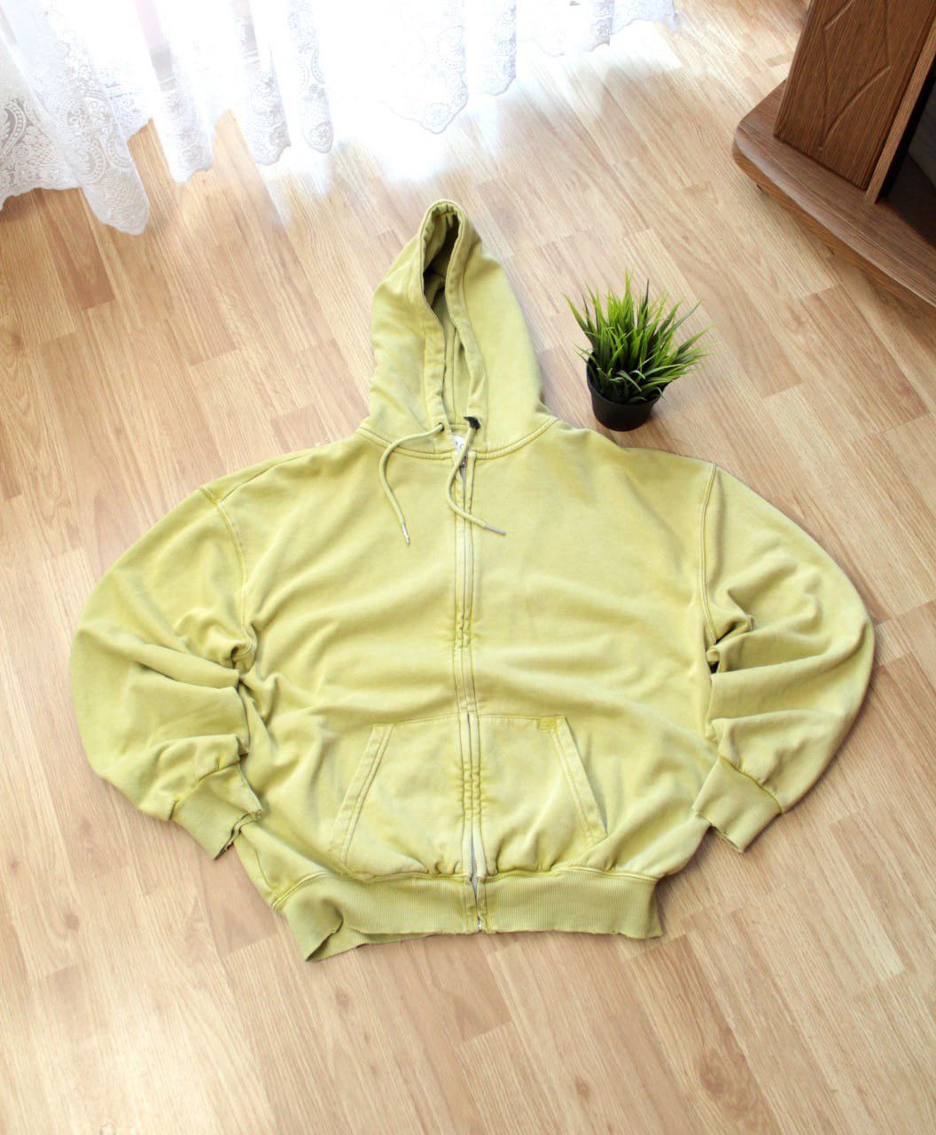 Bdg 🔥 90s BDG Oversized Zip Hoodie Sweatshirt Distressed Y2K Size US S / EU 44-46 / 1 - 2 Thumbnail