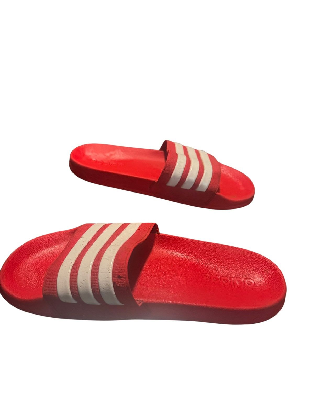 Adidas Adidas Red Slides – Size 12 Size US 12 / EU 45 - 4 Thumbnail