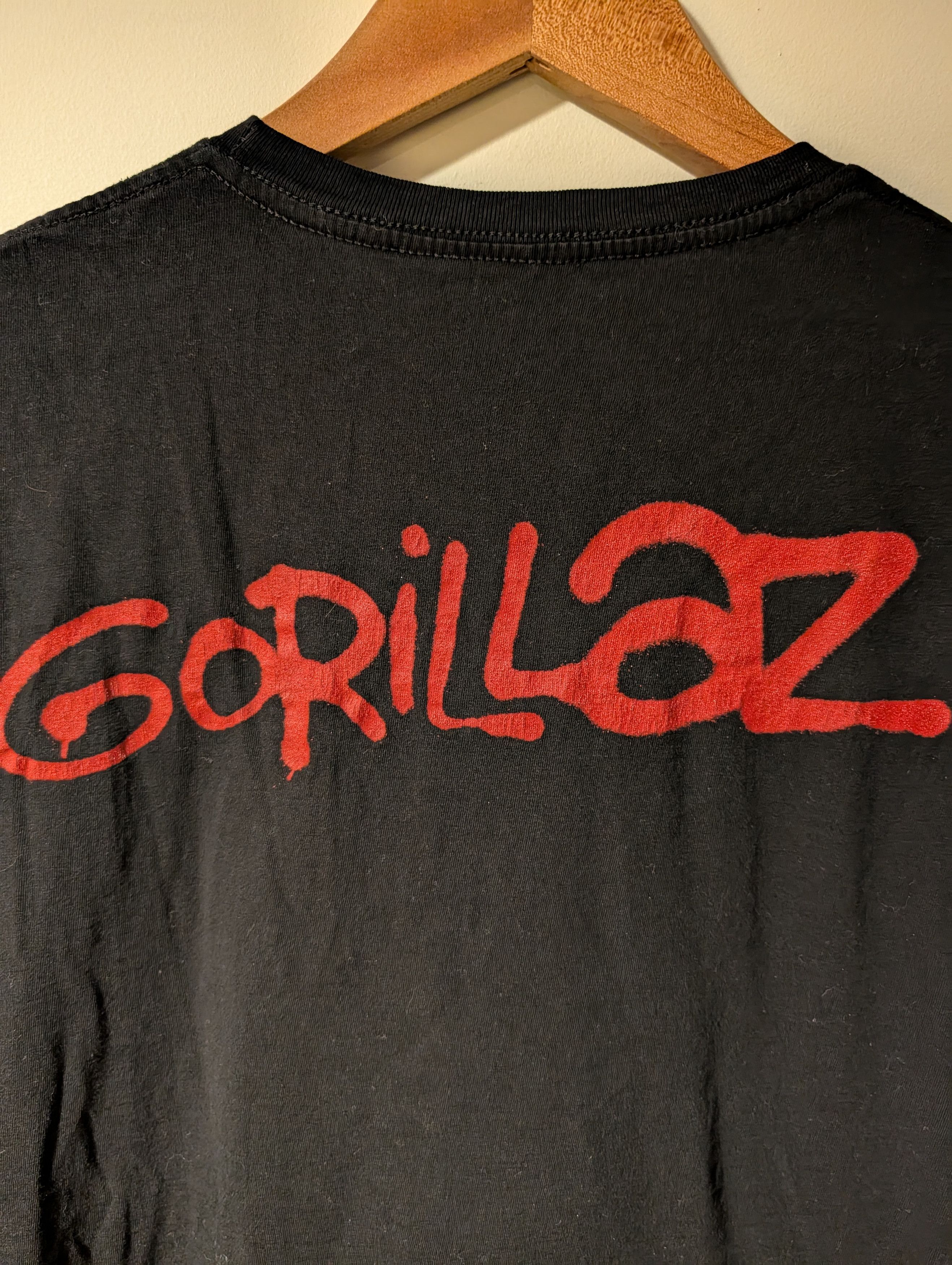 Band Tees Vintage 2010's Gorillaz Self-Titled Jeep XX-Large T-Shirt Size US XXL / EU 58 / 5 - 5 Thumbnail