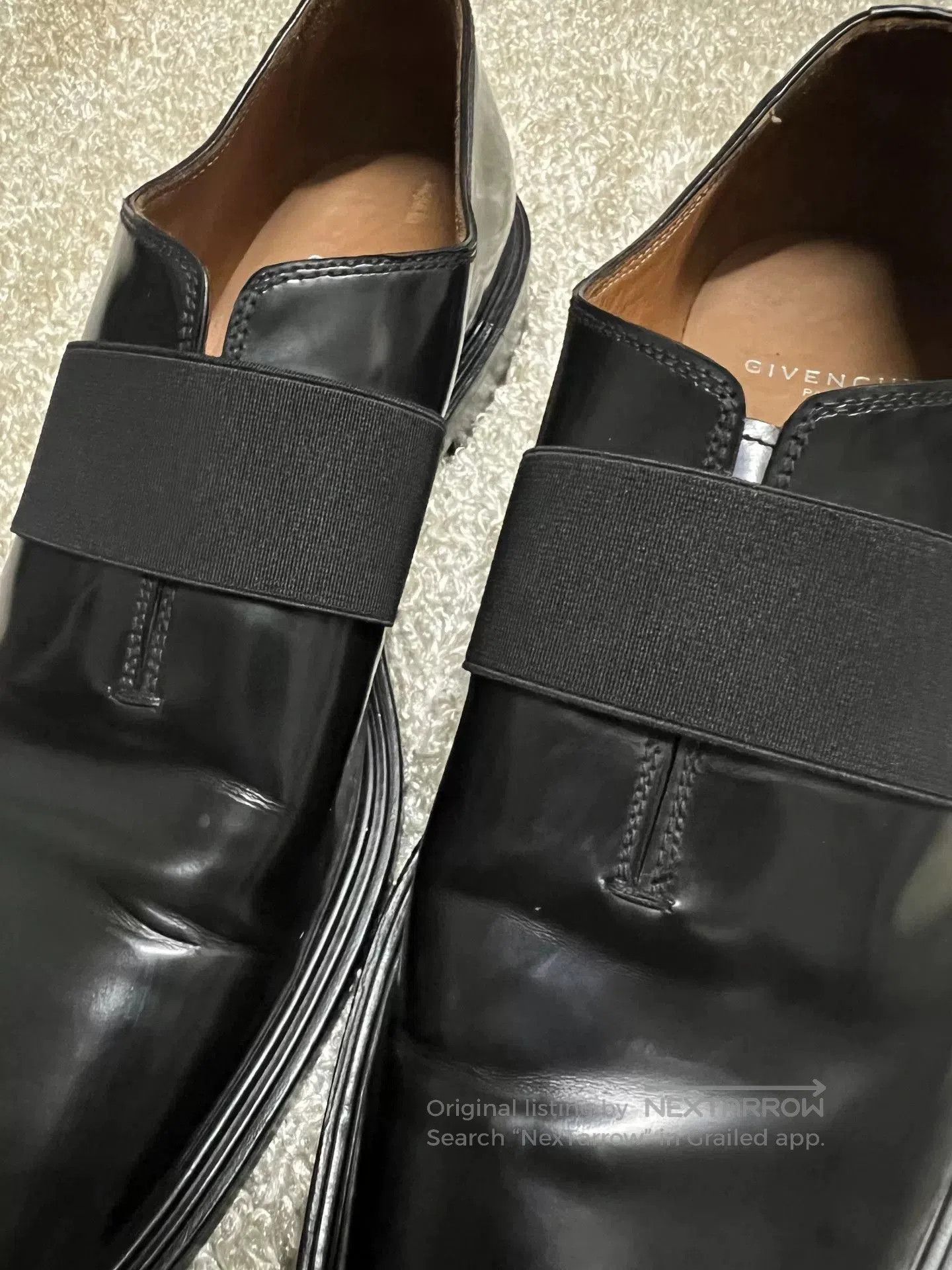 Givenchy Givenchy Men's Derby Leather Shoes. Size US 9 / EU 42 - 2 Thumbnail