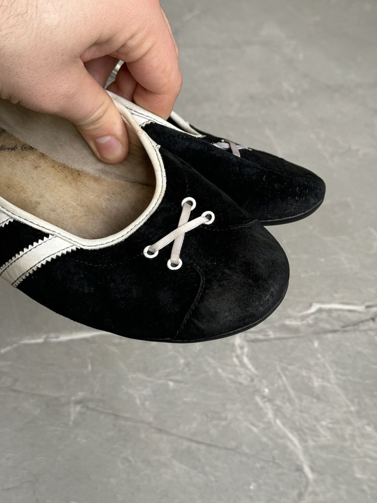 Adidas Vintage Adidas Sleek Series Suede Ballet Flats Y2k Size US 9.5 / IT 39.5 - 16 Thumbnail