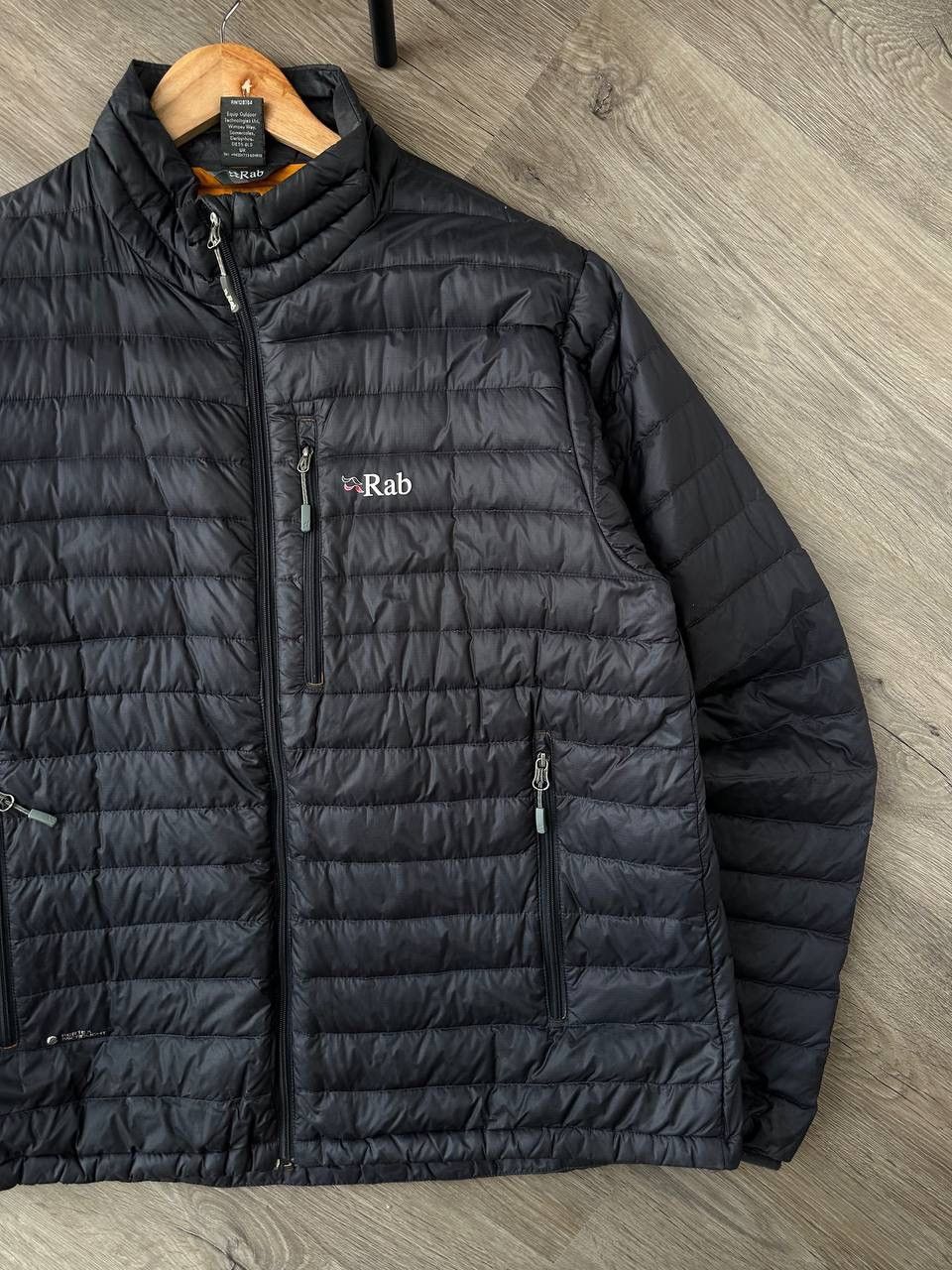 Rab × Vintage Vintage Rab Outdoor Gray Micro Down Men Jacket Size US L / EU 52-54 / 3 - 6 Thumbnail