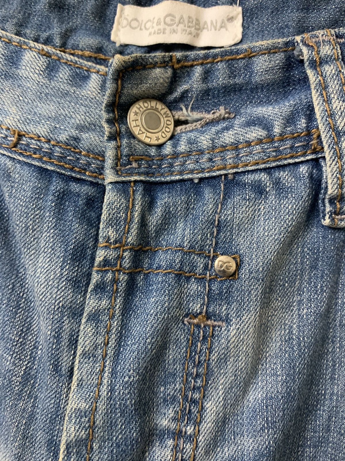 Dolce & Gabbana Dolce&gabbana Y2K jeans Size US 33 - 6 Thumbnail