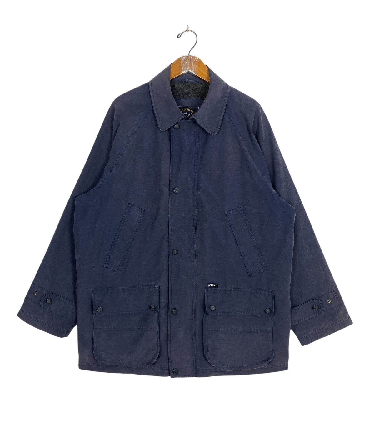Paul & Shark Rare‼️ Vtg Paul & Shark Gore-Tex Yachting Jacket Lampo Zip Size US L / EU 52-54 / 3 - 1 Thumbnail