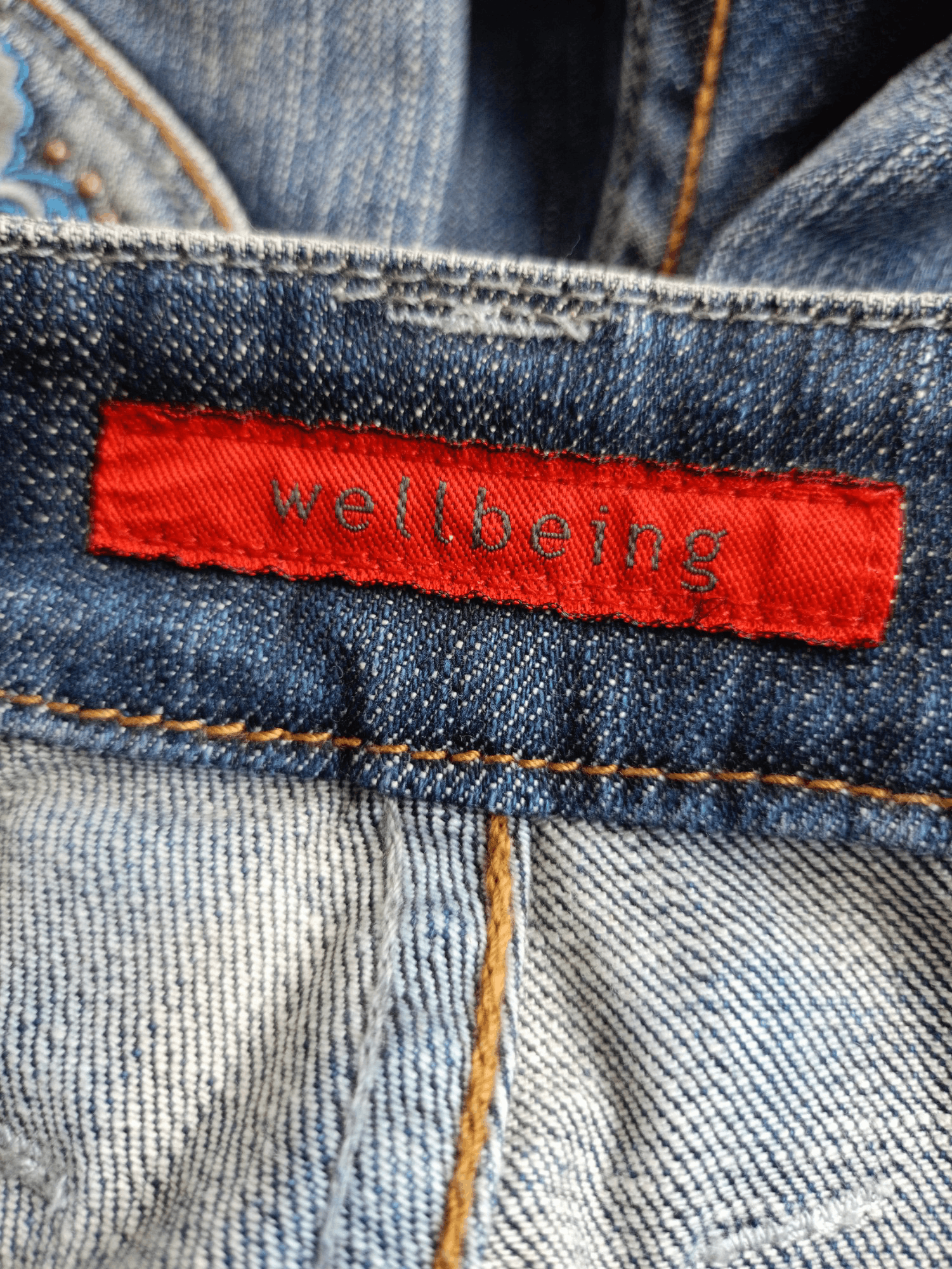 Japanese Brand × Vintage Wellbeing Classic Japanese Jeans Bootcut Vintage Denim Size 29" - 12 Thumbnail