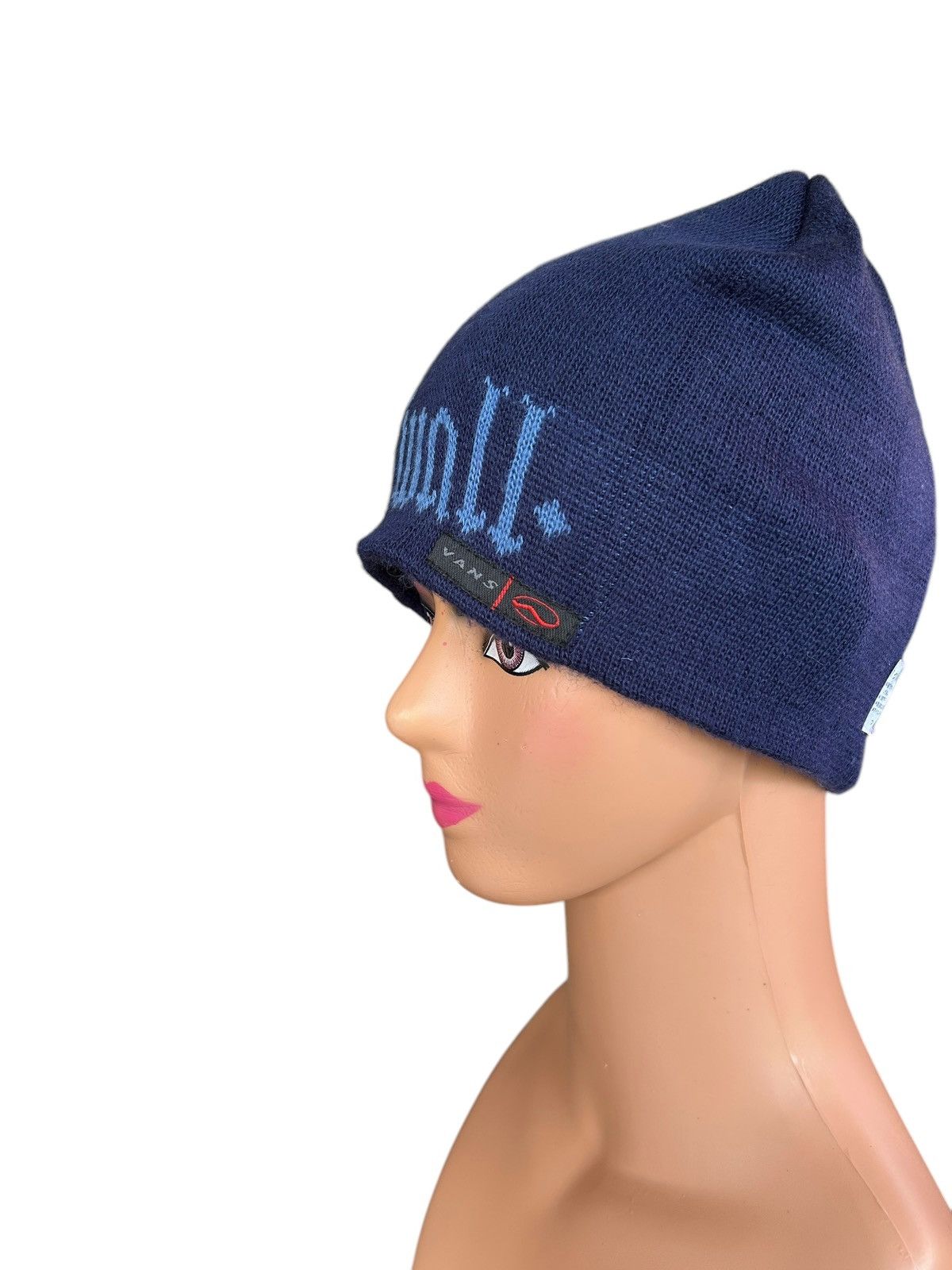Japanese Brand × Kapital × Vintage Vintage Vans Reversible Beanie Hats Size ONE SIZE - 4 Thumbnail