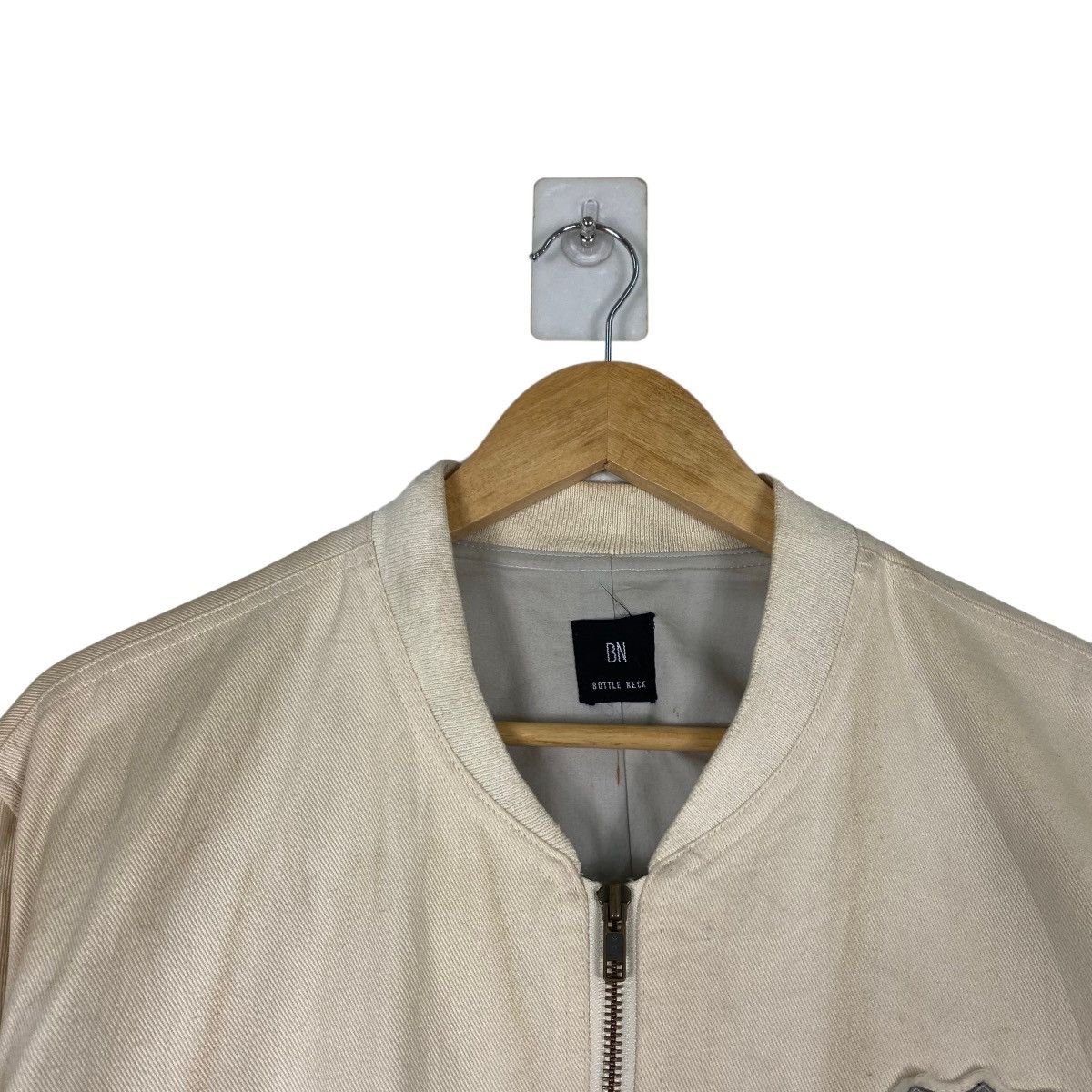 Japanese Brand Vintage Bottle Neck Sports Club Bomber Jacket Size US L / EU 52-54 / 3 - 4 Thumbnail