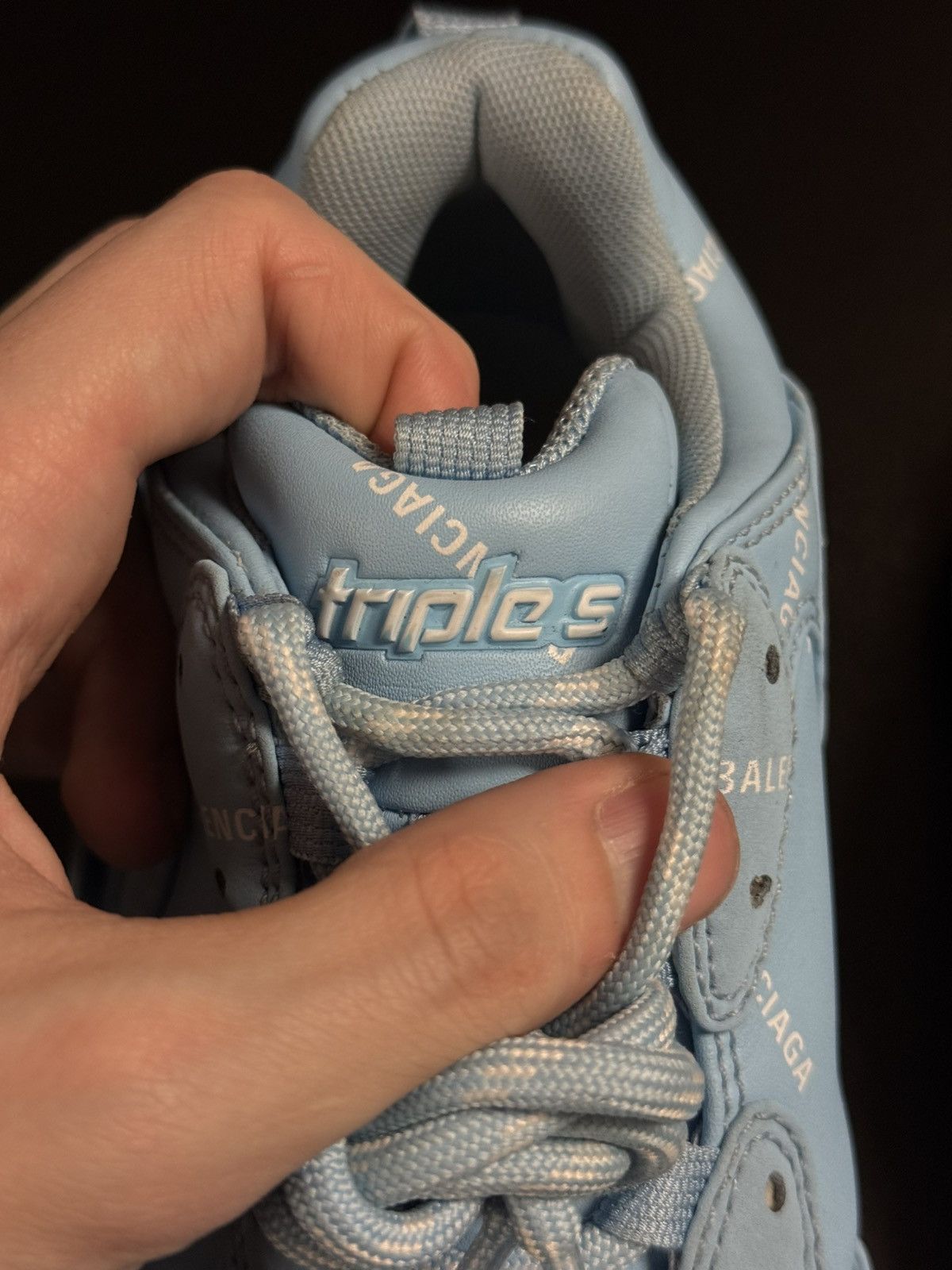 Balenciaga Balenciaga Tripple S Blue Size 37EU/7US Clean Condition 🧼 Size US 7 / IT 37 - 12 Thumbnail
