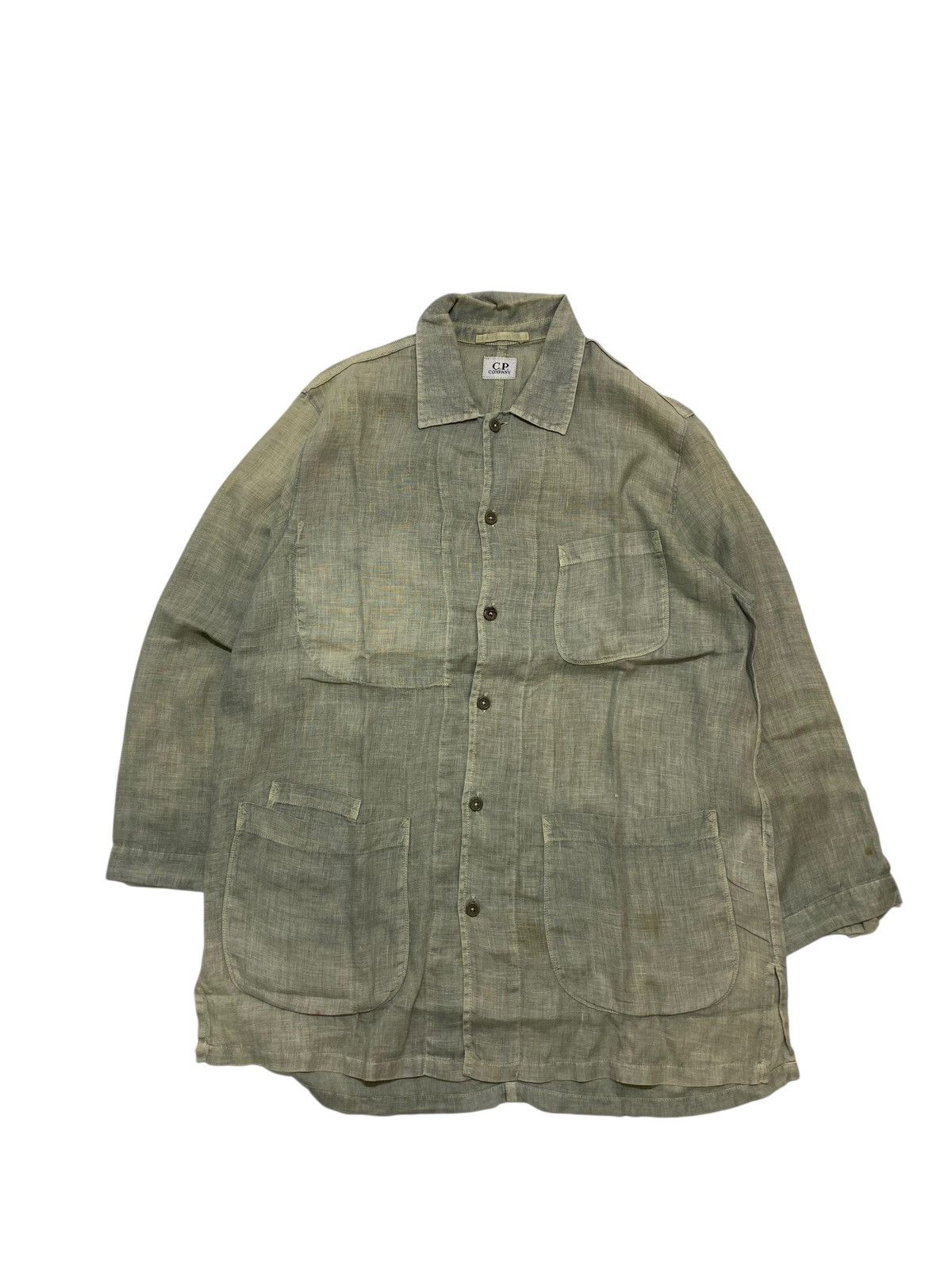 C.P. Company Vintage cp company over shirt button up Size US L / EU 52-54 / 3 - 1 Thumbnail
