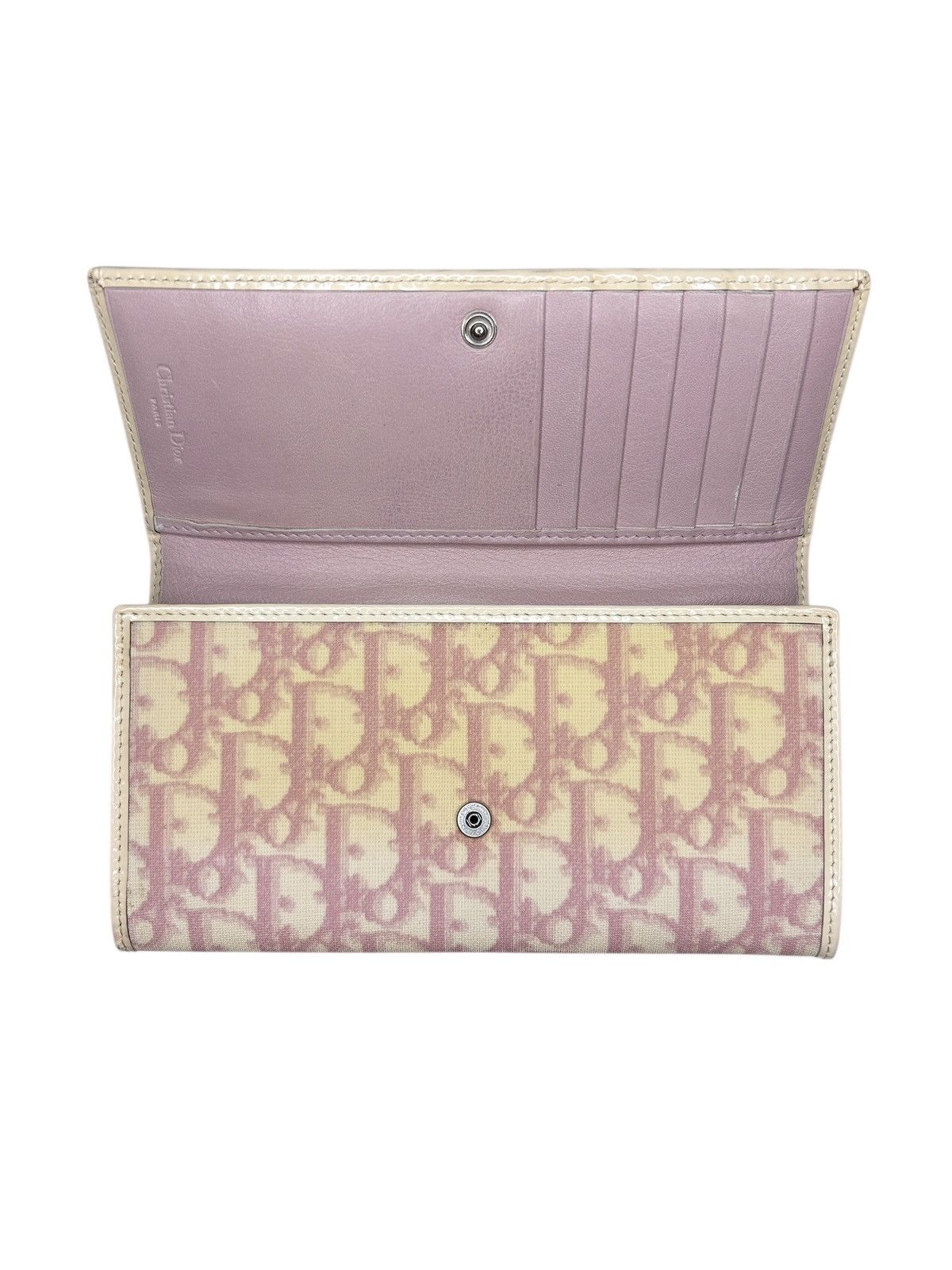 Dior × John Galliano 2004 Trotter '2' Wallet Size ONE SIZE - 6 Thumbnail