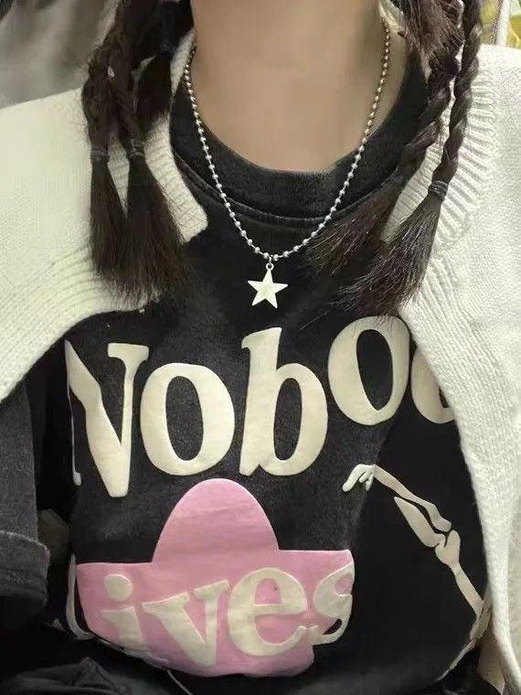Jewelry × Vintage Minimalist Hip Hop Star Pendant Necklaces Size ONE SIZE - 1 Thumbnail