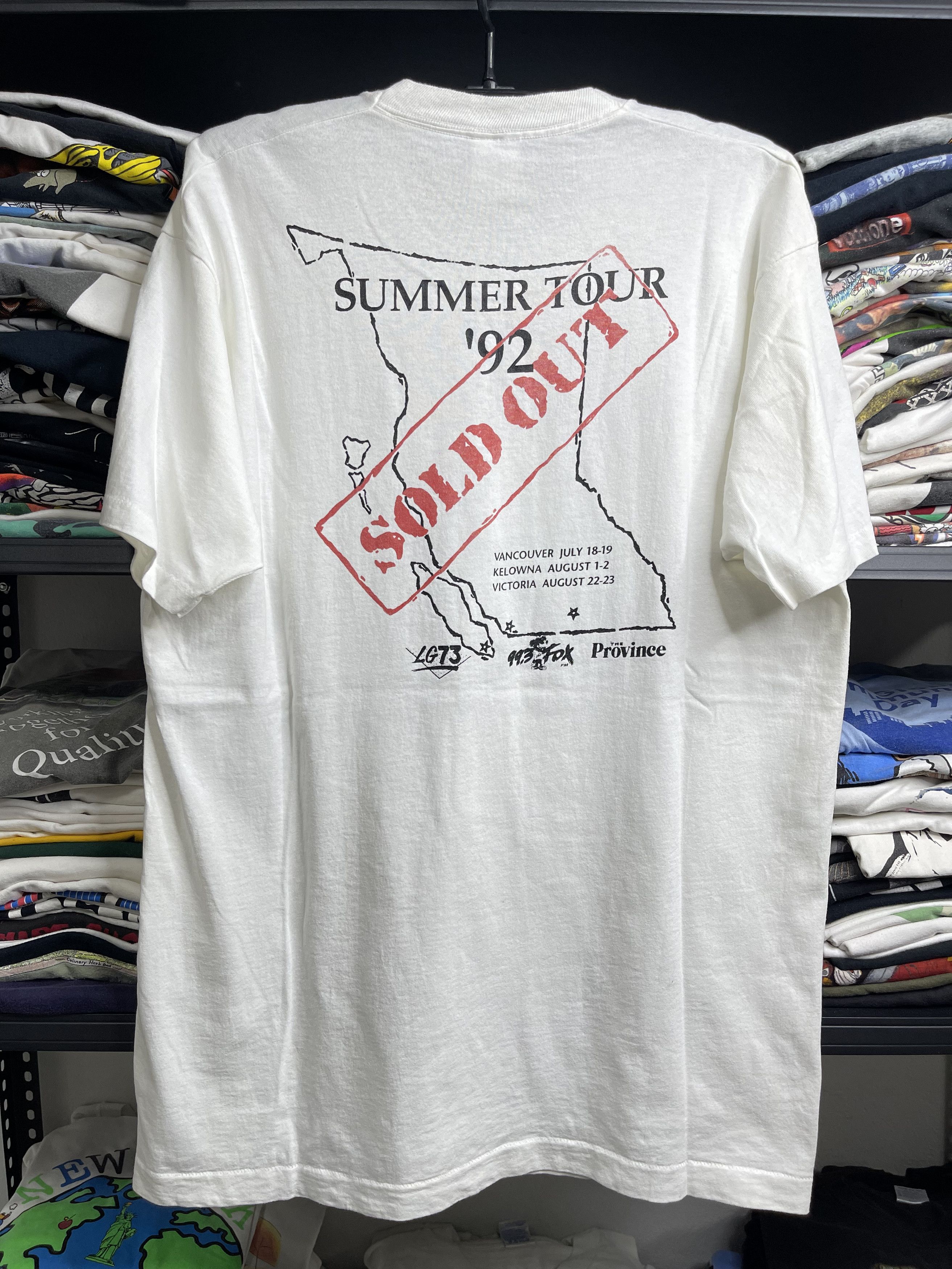 NHL × Vintage THE BURE BROTHERS NHL 1992 Soldout Tee XL Size US XL / EU 56 / 4 - 4 Thumbnail