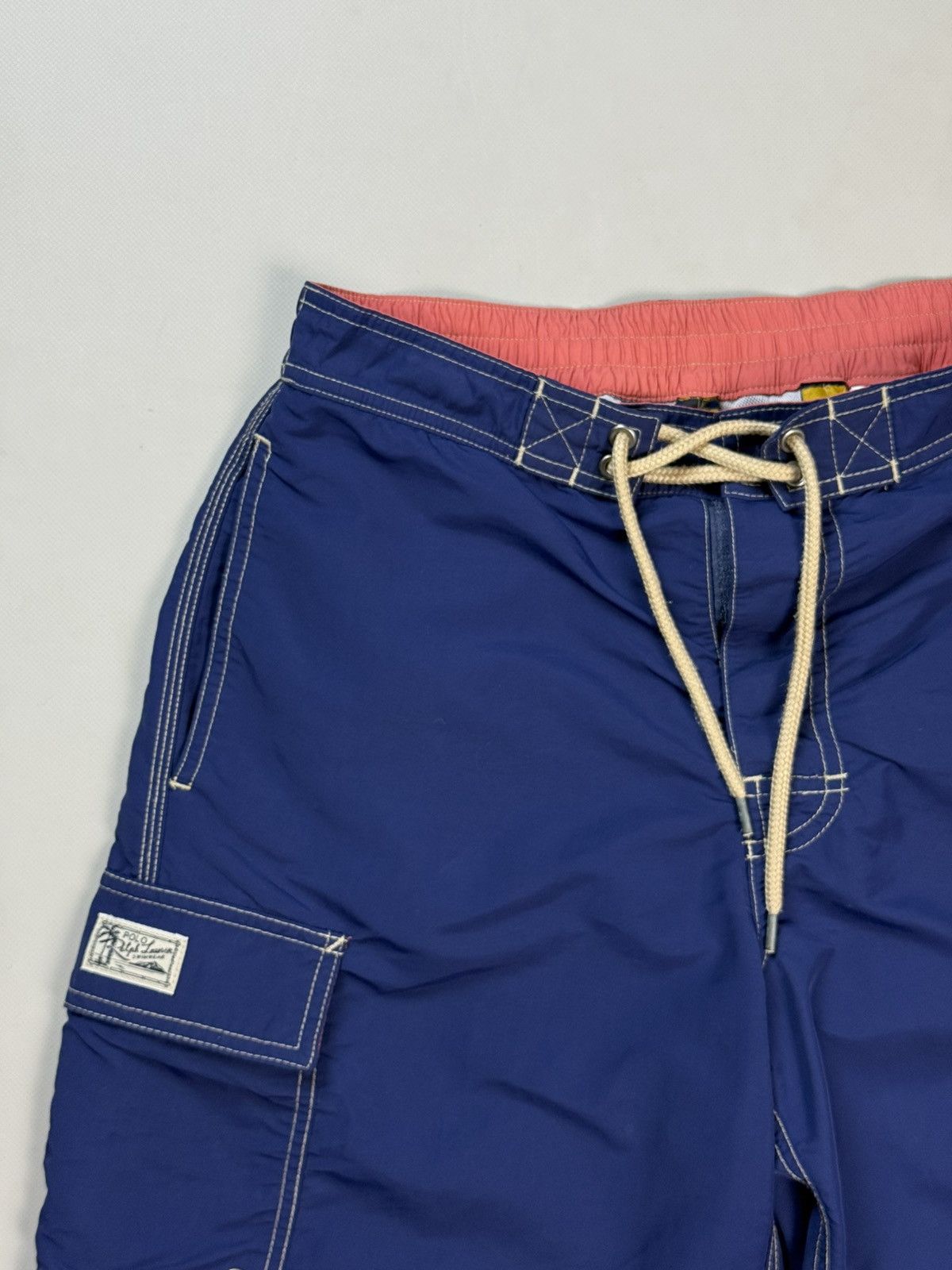 Polo Ralph Lauren Polo Ralph Lauren Nylon Cargo Pocket Beach Swimming Shorts Size US 30 / EU 46 - 5 Thumbnail