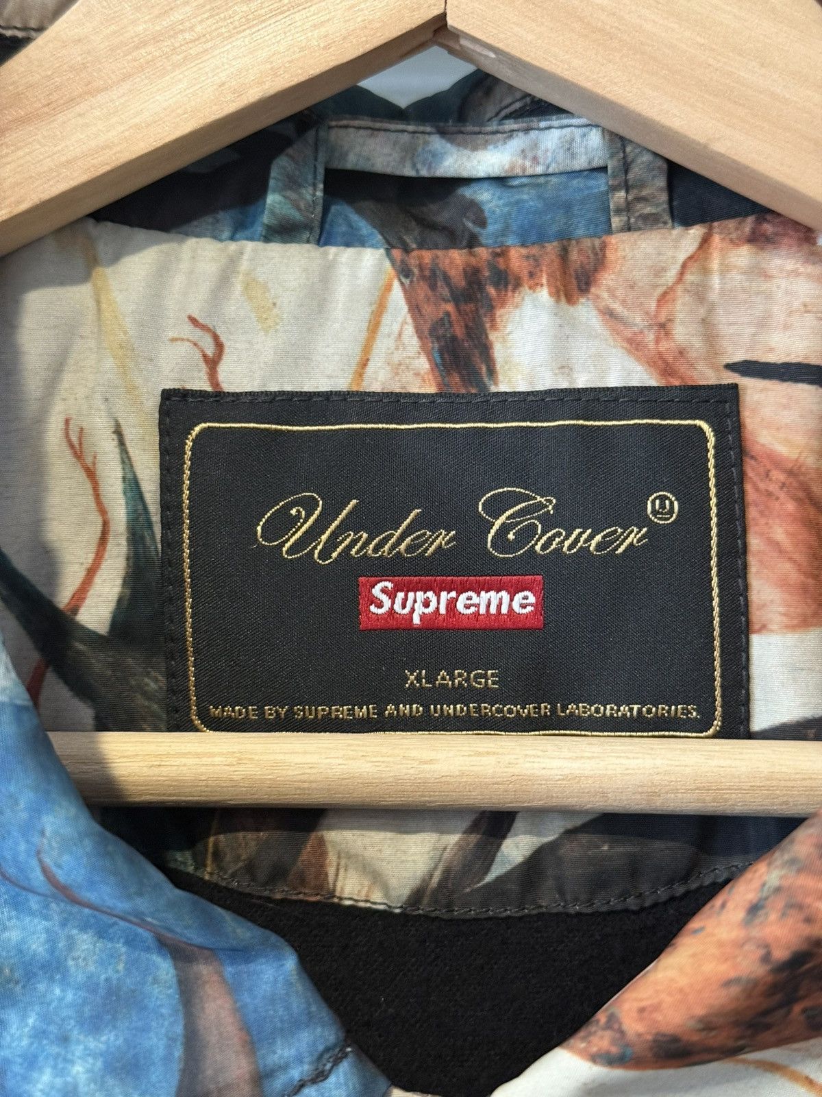 Supreme × Undercover The Fall of the Rebel Angels Coaches Jacket Size US XL / EU 56 / 4 - 4 Thumbnail