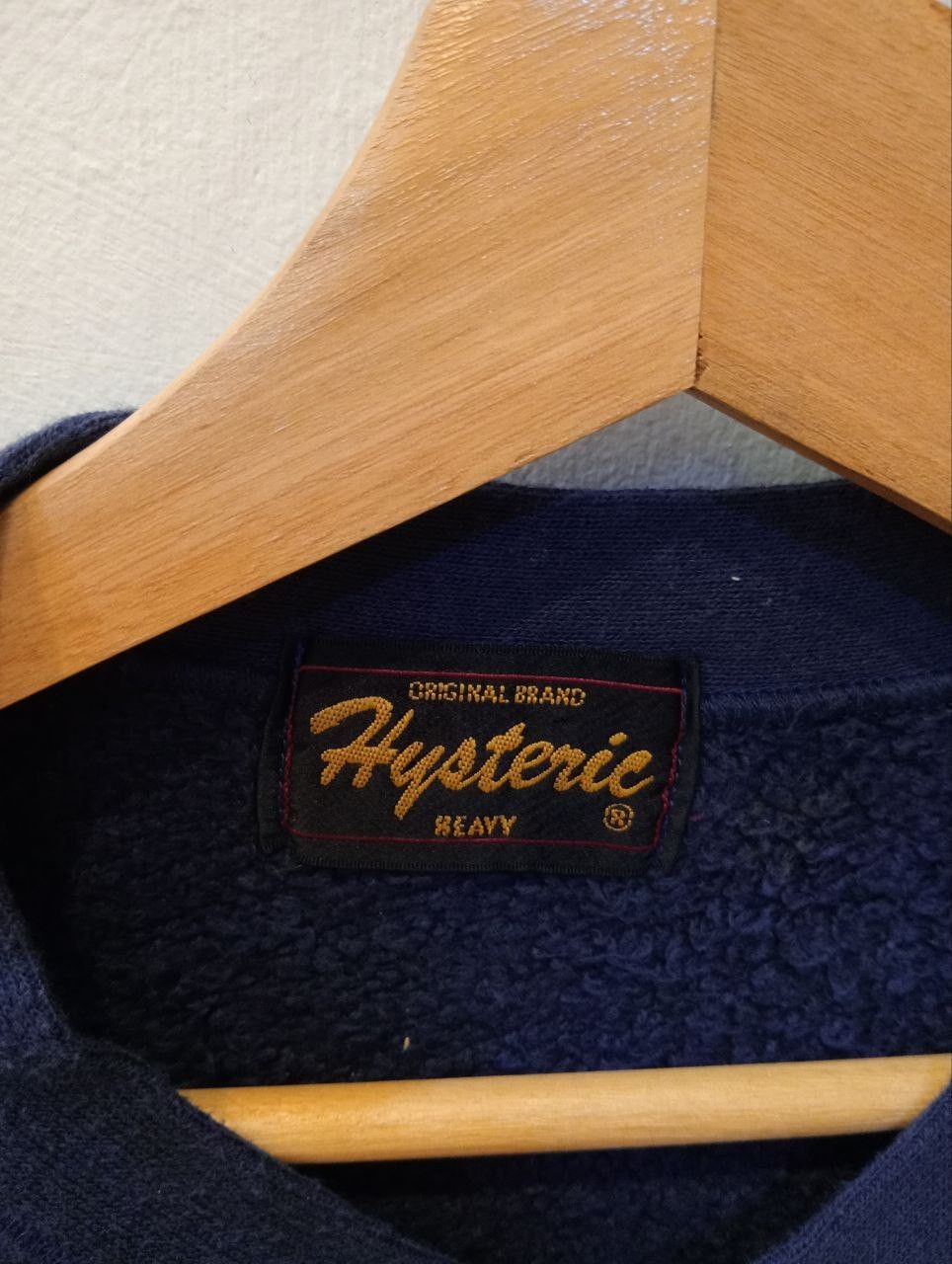 Hysteric Glamour VINTAGE HYSTERIC H.M.F 7734-09 SWEATSHIRT Size US M / EU 48-50 / 2 - 2 Thumbnail
