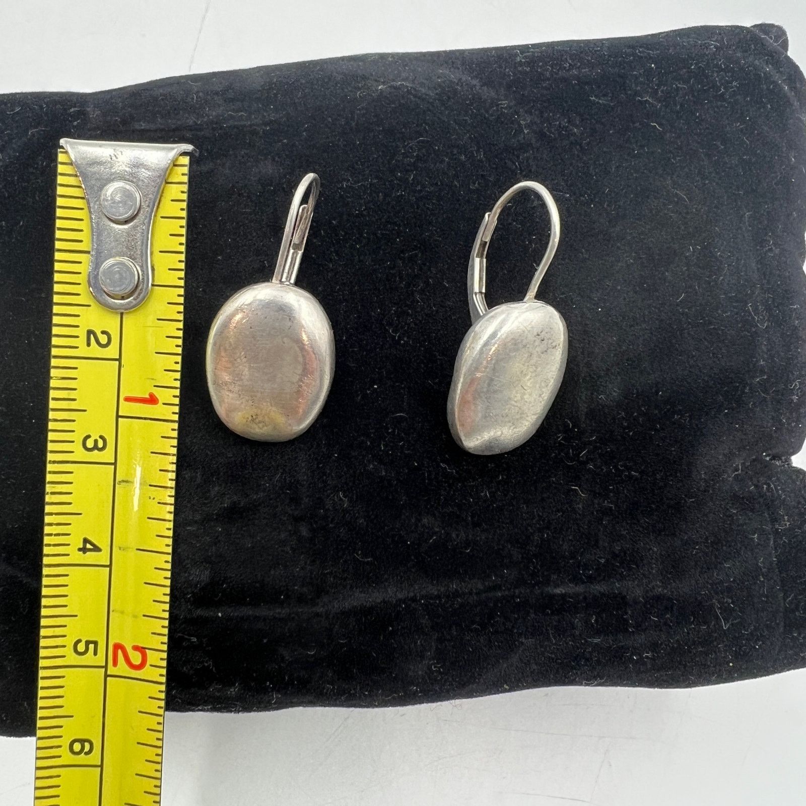 Lauren Ralph Lauren Vintage Lauren Ralph Lauren Sterling Silver Oval Earrings Size ONE SIZE - 5 Thumbnail
