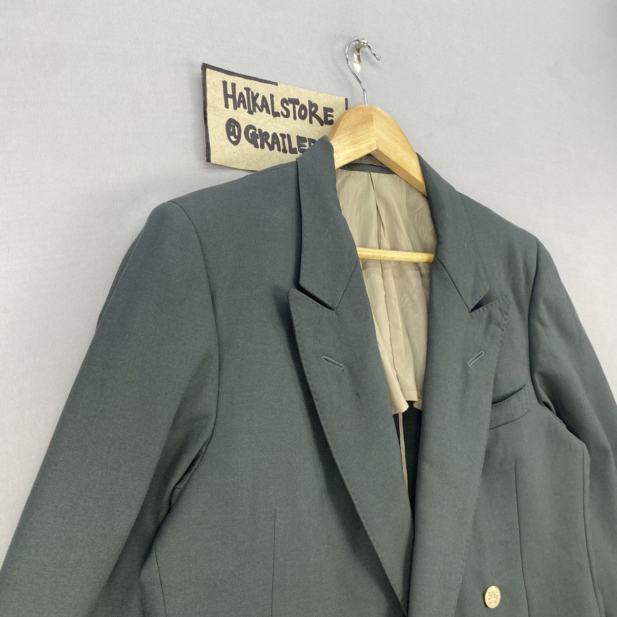 Burberry Vintage 90’s Burberrys Blazer Suits Jacket Size US M / EU 48-50 / 2 - 2 Thumbnail