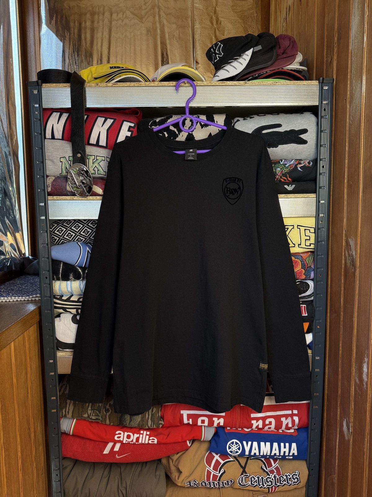 G-Star G Star RAW Long Sleeve Tee Big Logo Size L Size US L / EU 52-54 / 3 - 2 Thumbnail