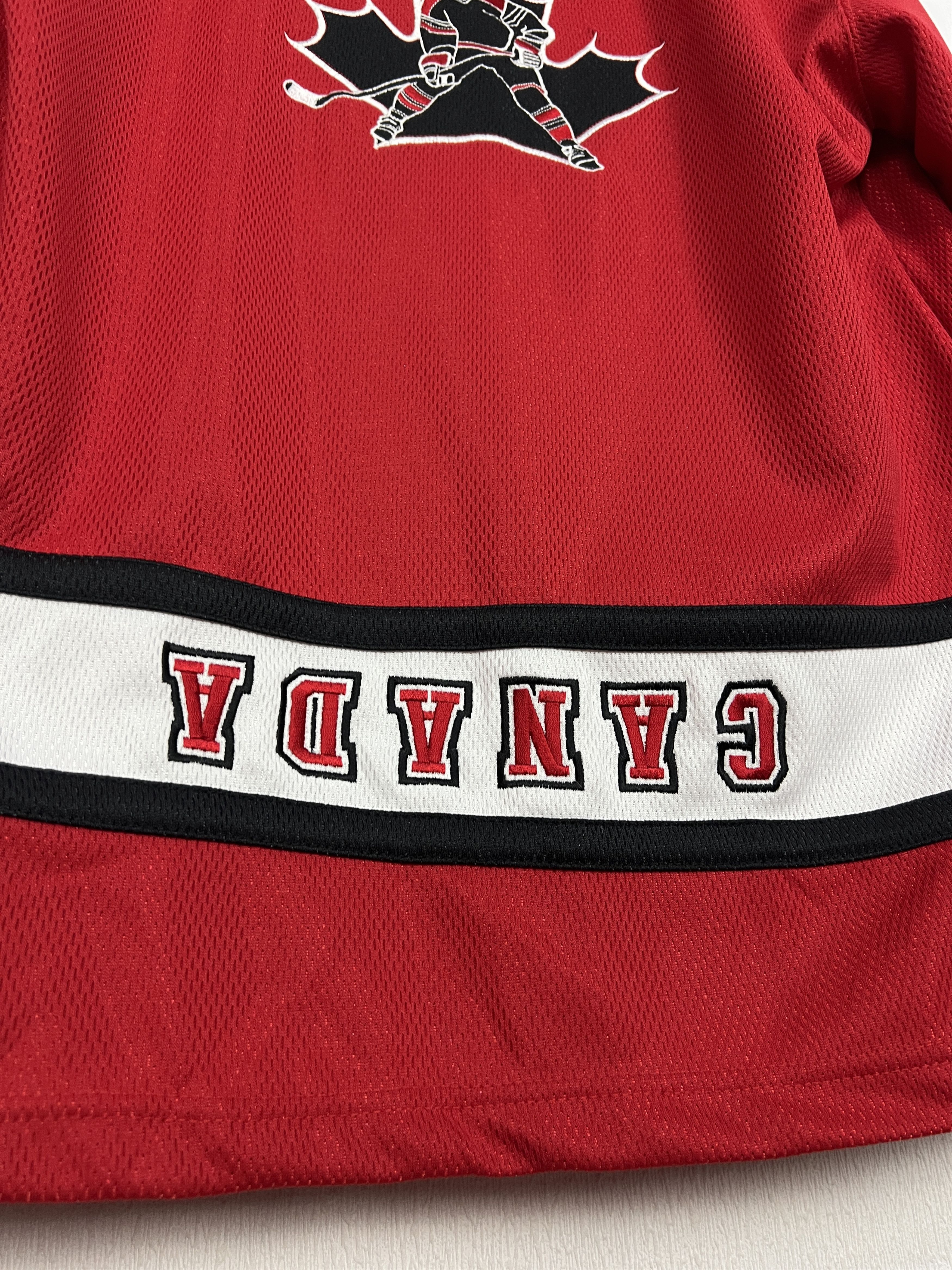 Vintage Canada Ice Hockey National Team Jersey Trikot Size Boys 20 Size US XXS / EU 40 - 5 Thumbnail