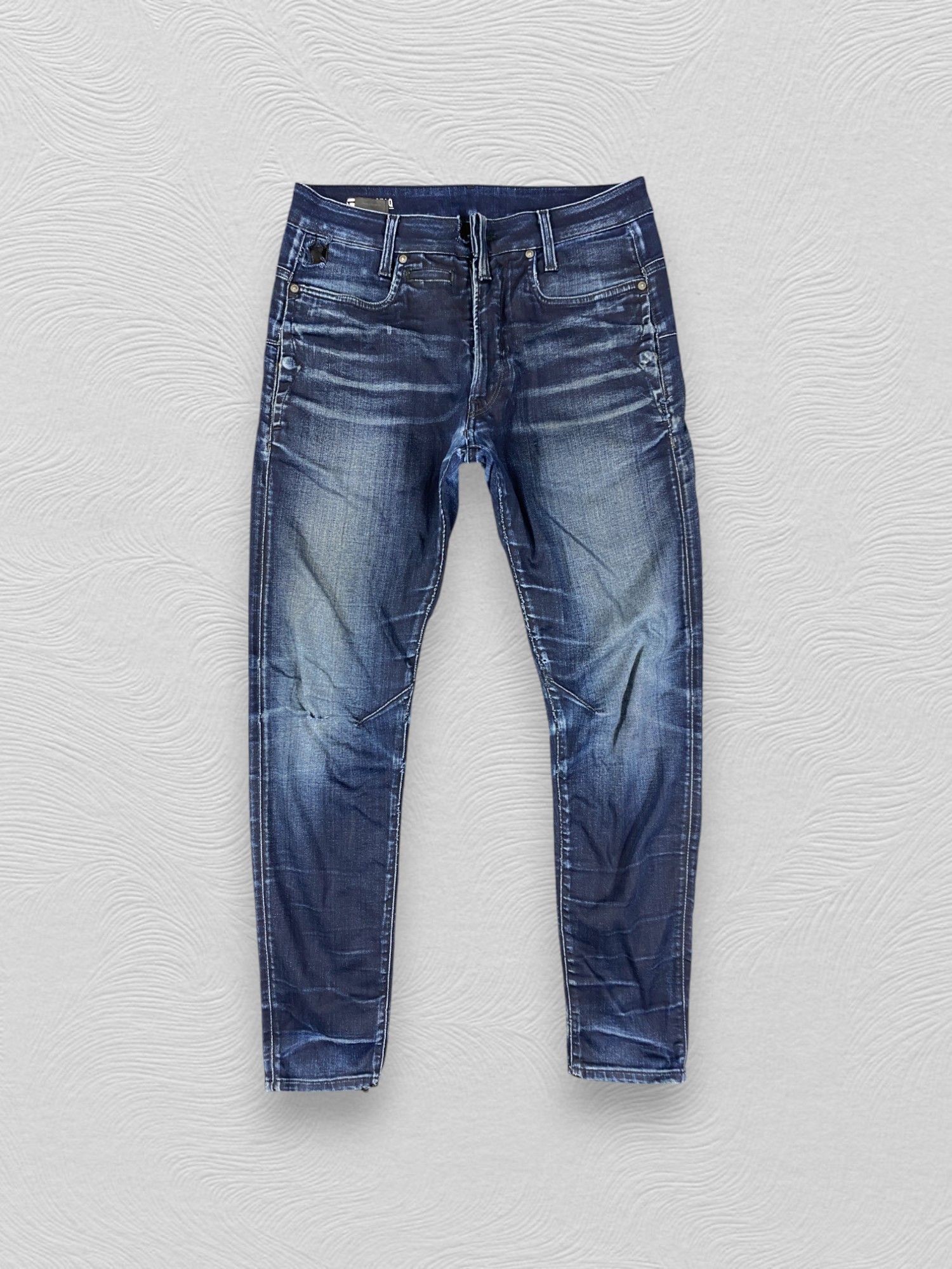Japanese Brand Blue Vintage G-Star Skinny Jeans 32x29.5 - JN3266 Size US 32 / EU 48 - 1 Thumbnail