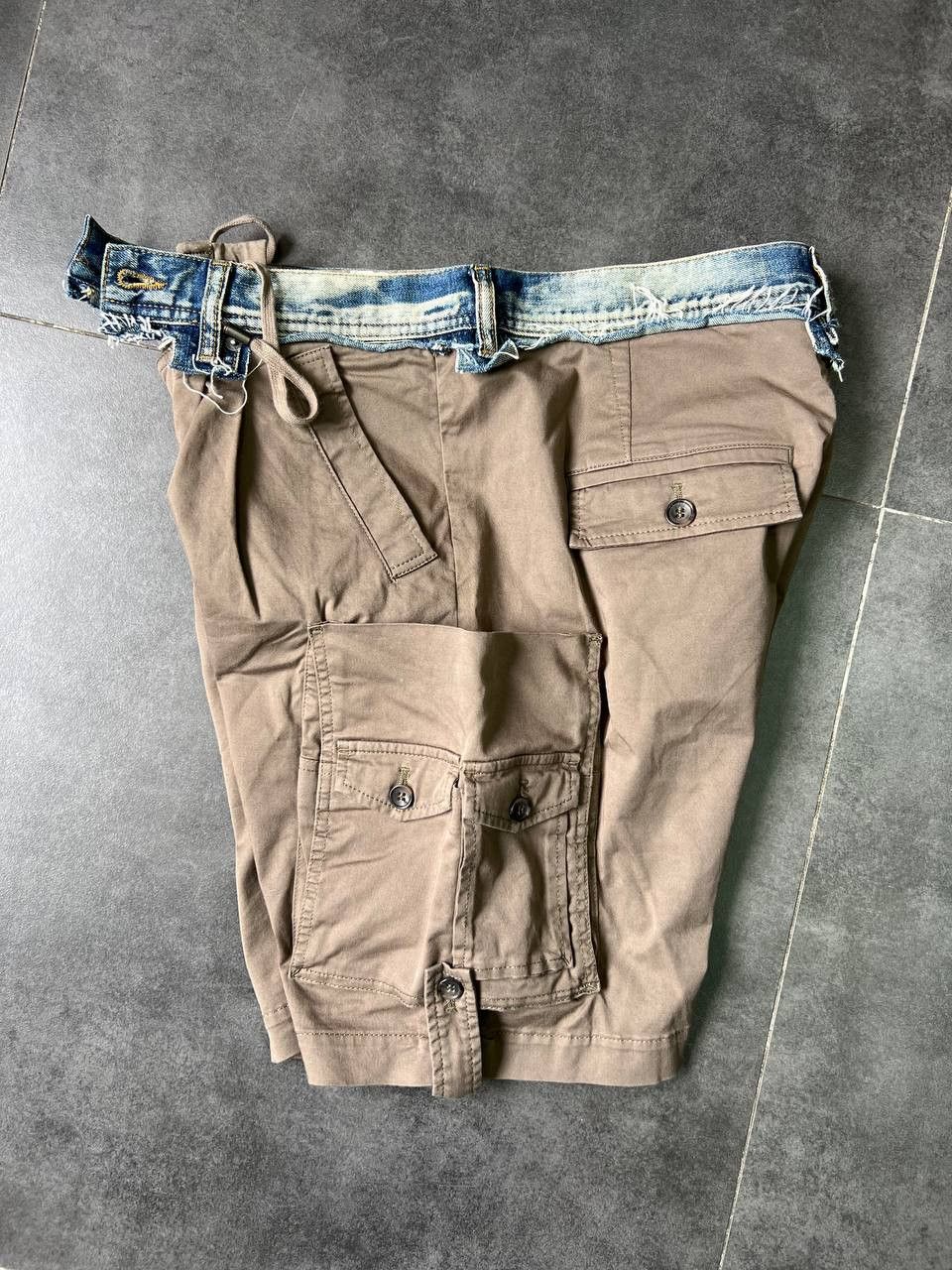 Dolce & Gabbana Archive Dolce & Gabbana Multipocket Denim Cargo Shorts Size US 34 / EU 50 - 4 Thumbnail