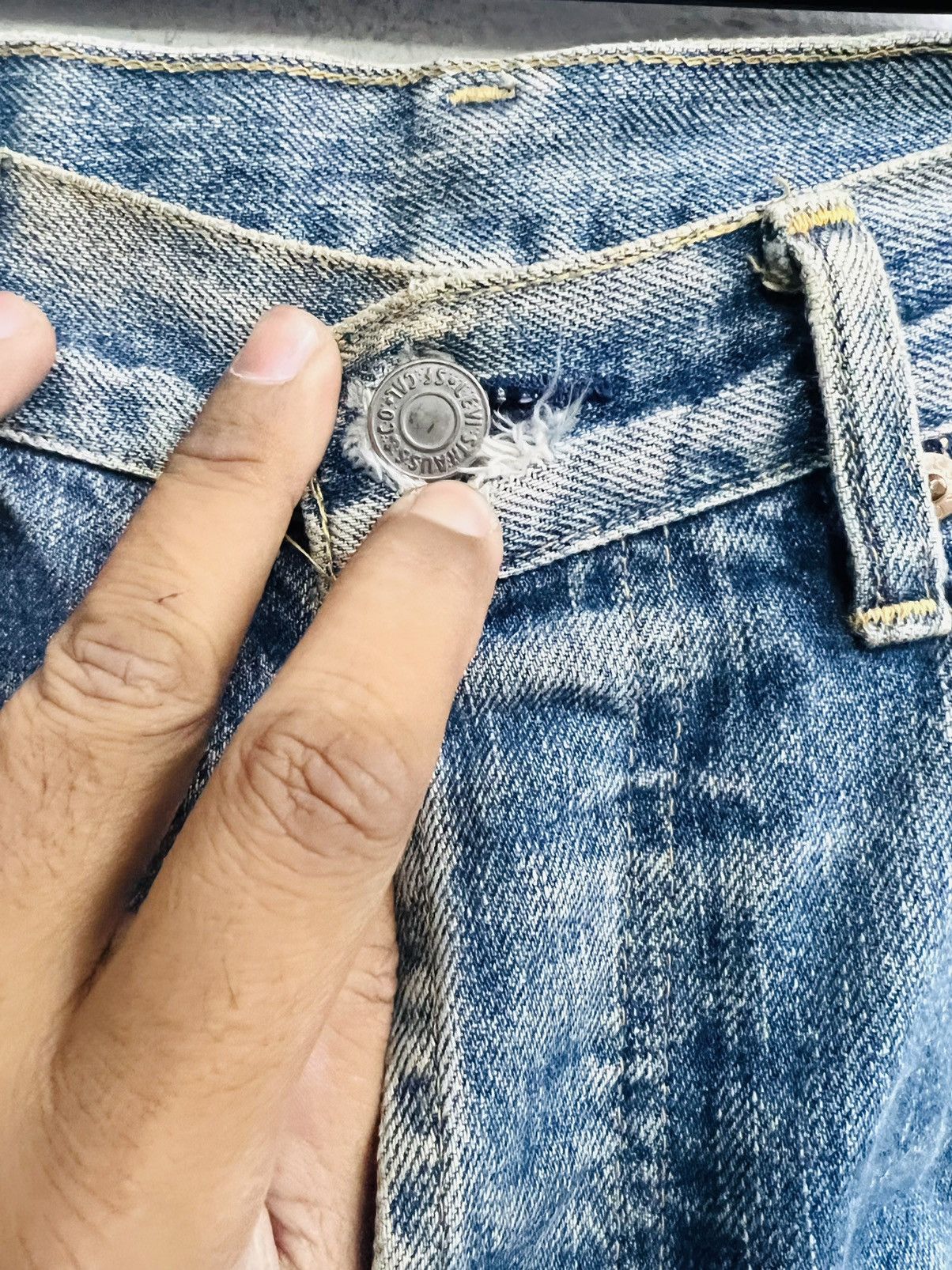 LVC × Levi's Vintage Clothing VINTAGE LEVIS LOT 503B BIG E SELVEDGE GRUNGE Size US 31 - 8 Thumbnail
