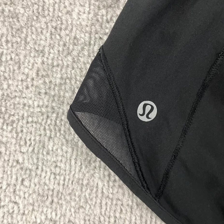 Lululemon VINTAGE Lululemon Hotty Hot Shorts Long* Womens Size 6 / 4" Black Running W7ACQT Size 28" / US 6 / IT 42 - 2 Thumbnail