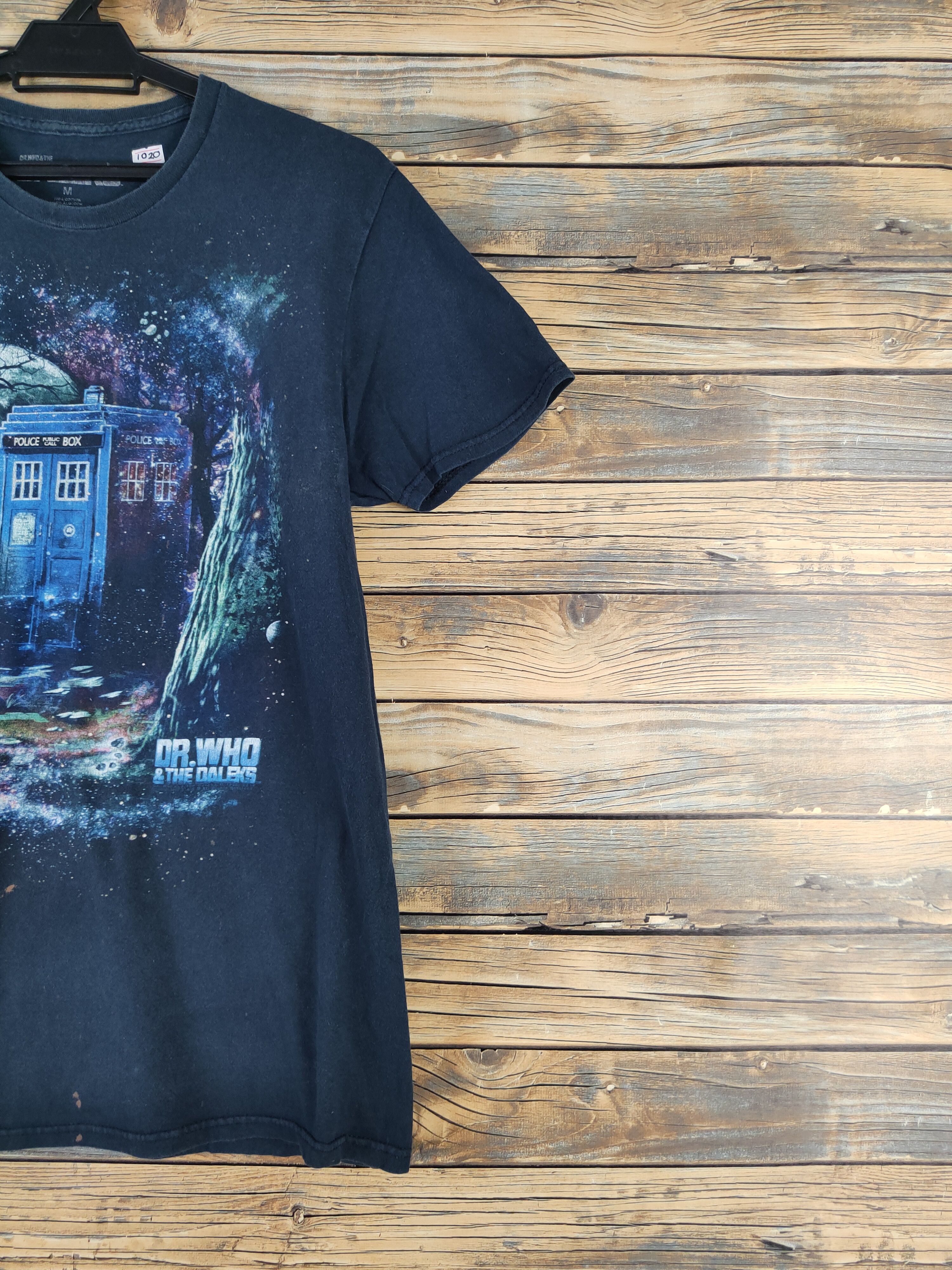 Japanese Brand DL Dr.Who&The Daleks movie Navy T-shirt #1020 Size US M / EU 48-50 / 2 - 6 Thumbnail