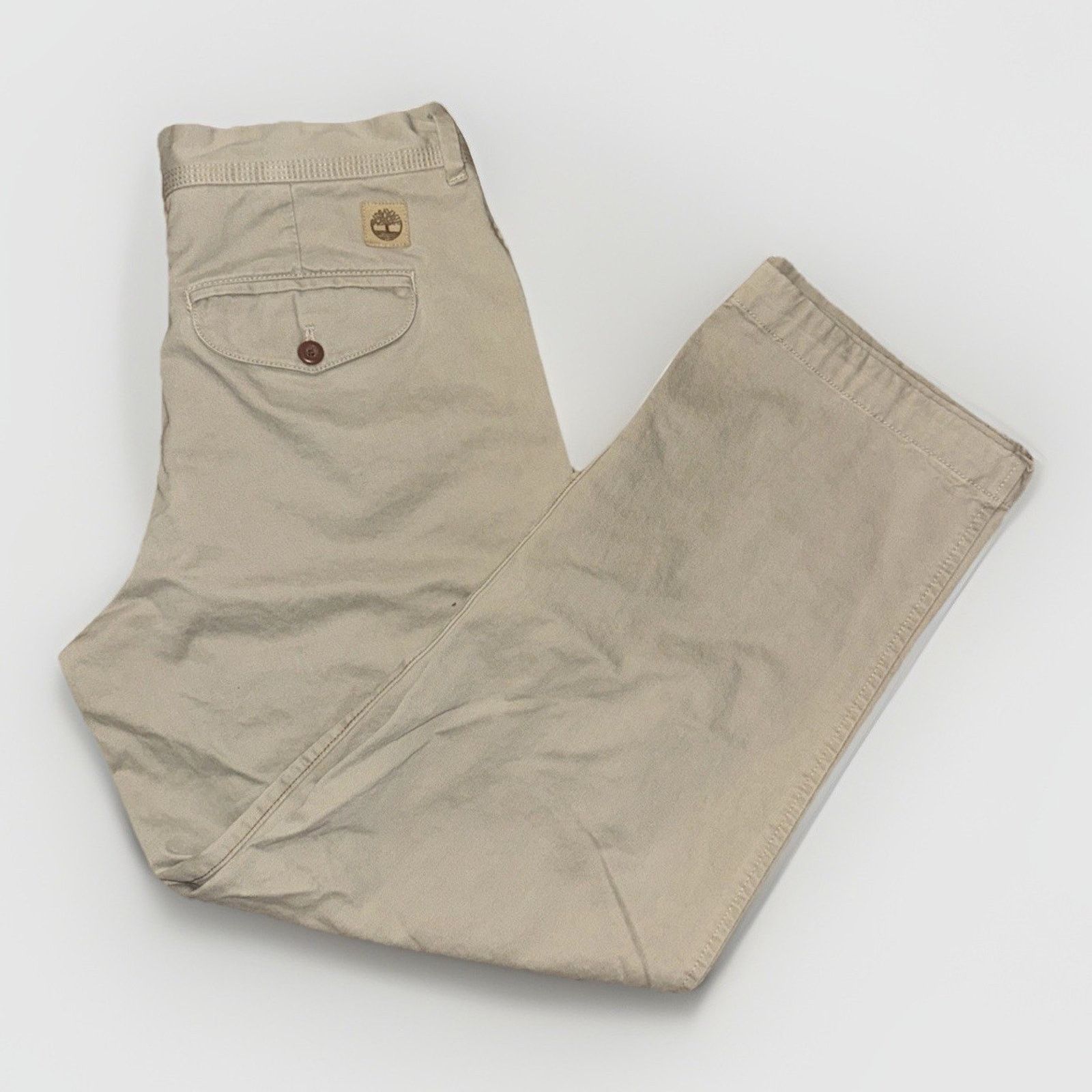 Timberland Timberland Khaki Chino Pants 32x30 Straight Fit Casual Size US 32 / EU 48 - 1 Thumbnail
