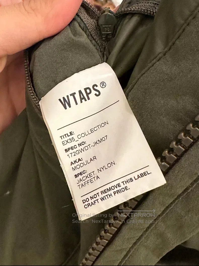 Wtaps Wtaps Military green multi-pocket coat Size US M / EU 48-50 / 2 - 4 Thumbnail