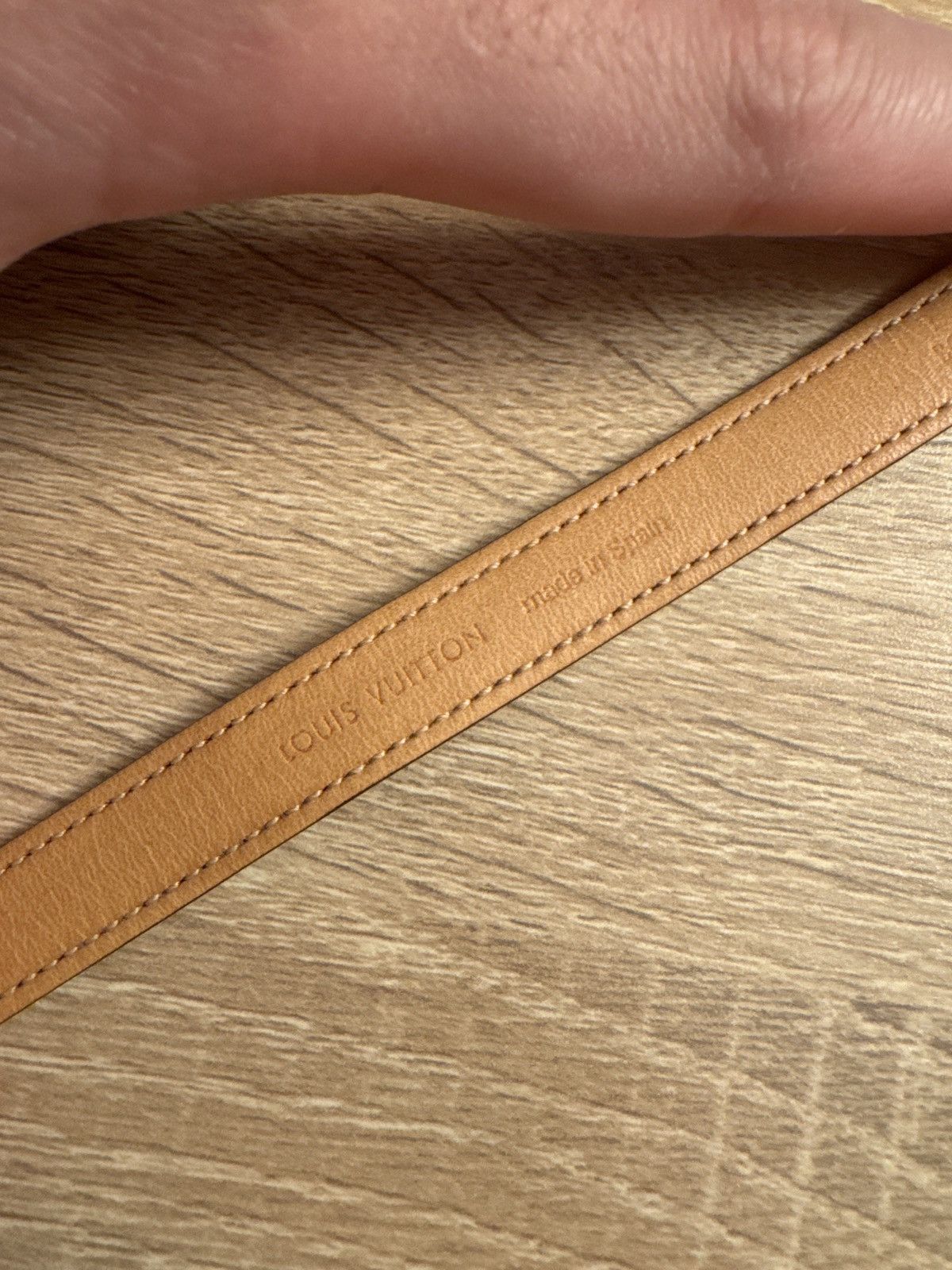 Louis Vuitton Louis Vuitton Nano Monogram Leather Bracelet Size ONE SIZE - 10 Thumbnail