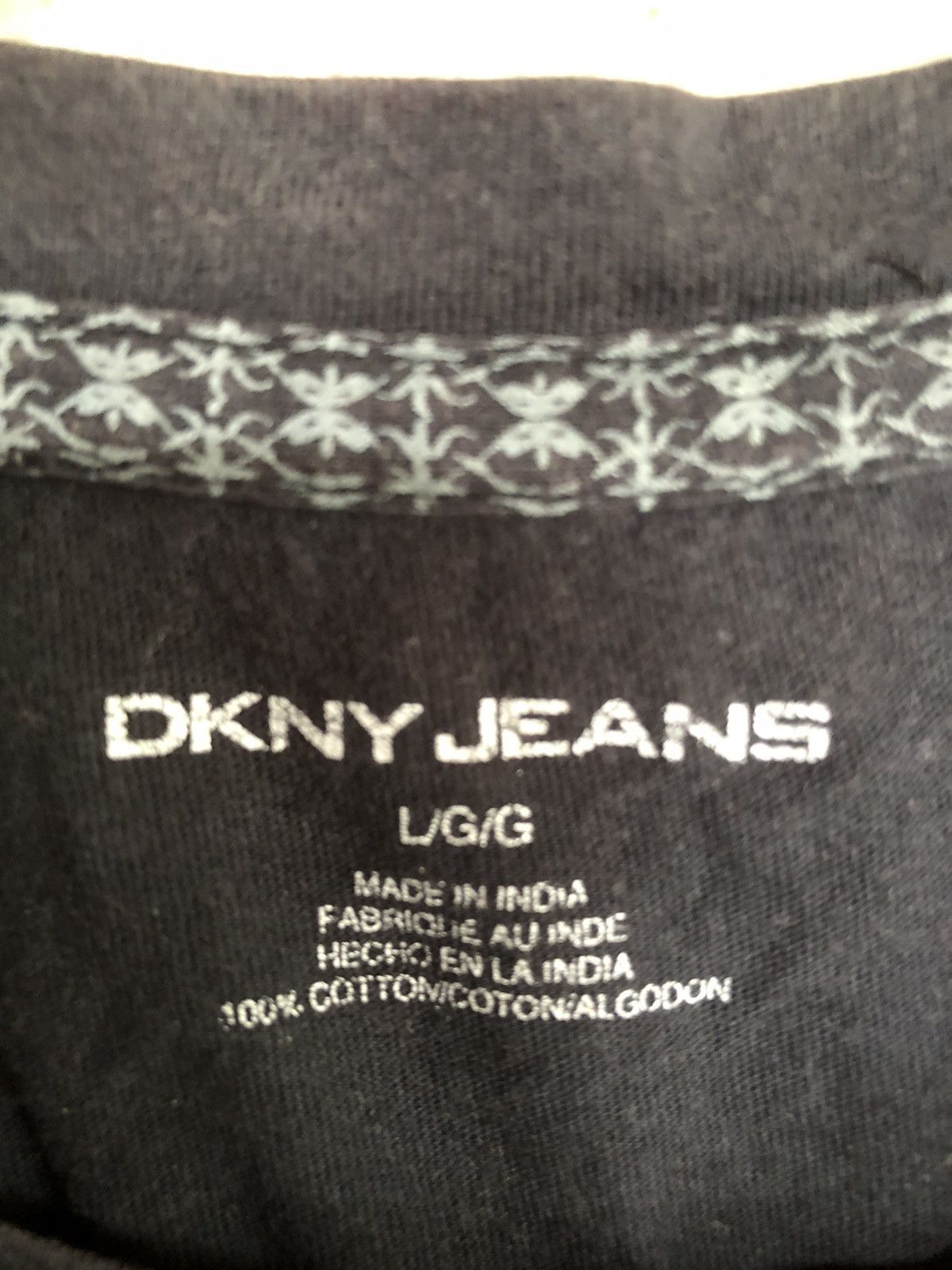 Affliction × Vintage Vintage Y2K DKNY Affliction Tshirts Size US L / EU 52-54 / 3 - 14 Thumbnail