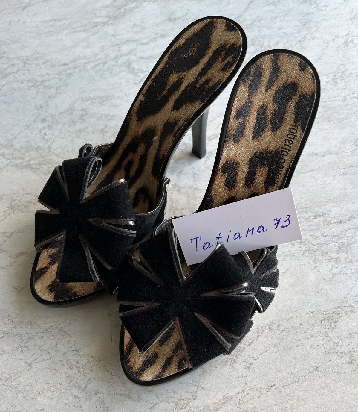 Roberto Cavalli Roberto Cavalli Women sandals Size US 6 / IT 36 - 12 Thumbnail